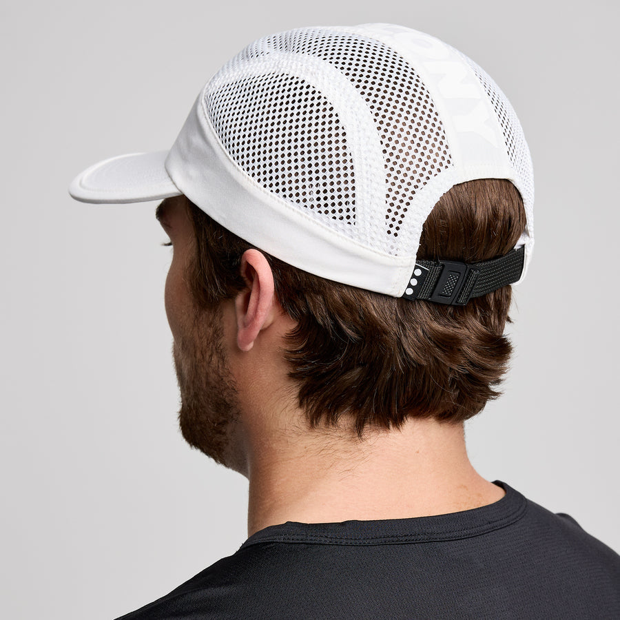 Saucony Outpace Foamie Hat | White Graphic