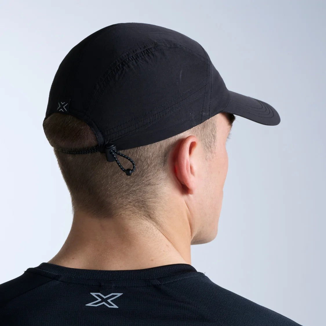 2XU Hybrid Cap | Black / Black