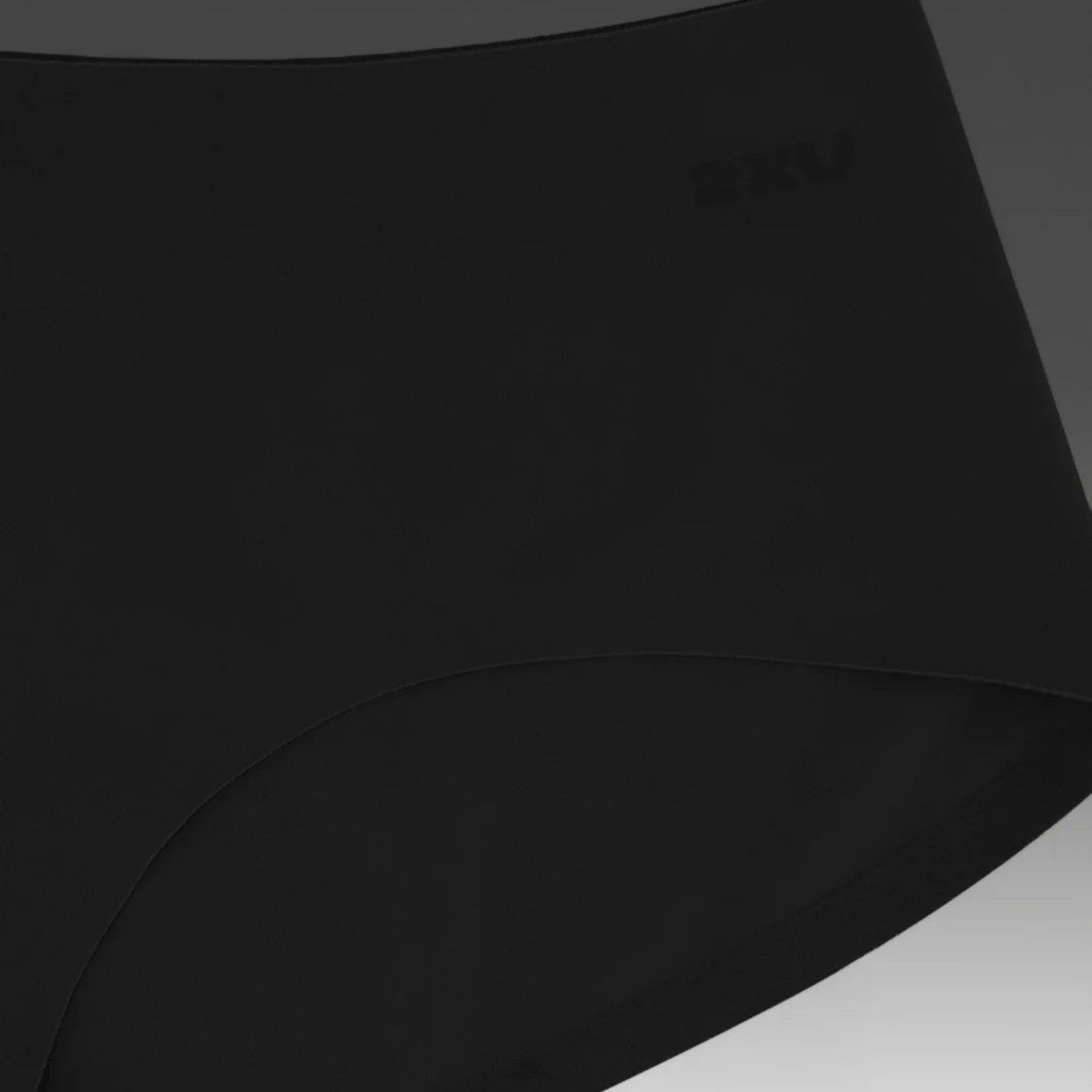2XU Invisible Hipster Brief | 3 Pack | Black / Black | Womens