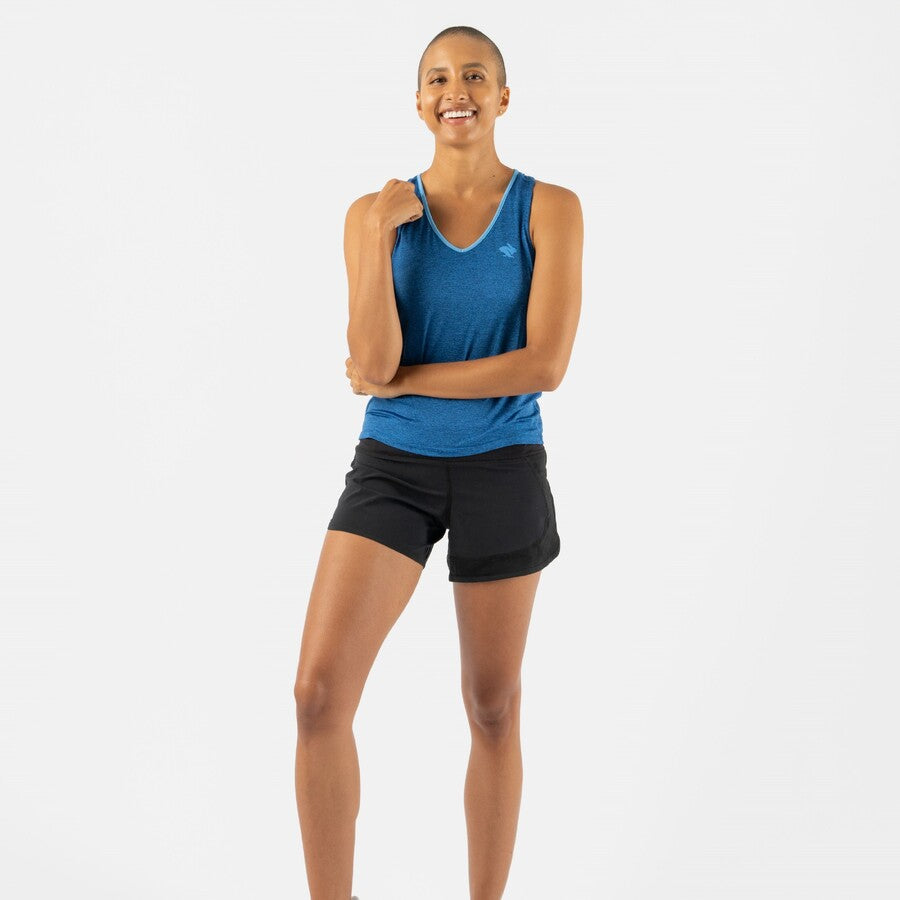 rabbit EZ Vee Tank | Classic Blue | Womens