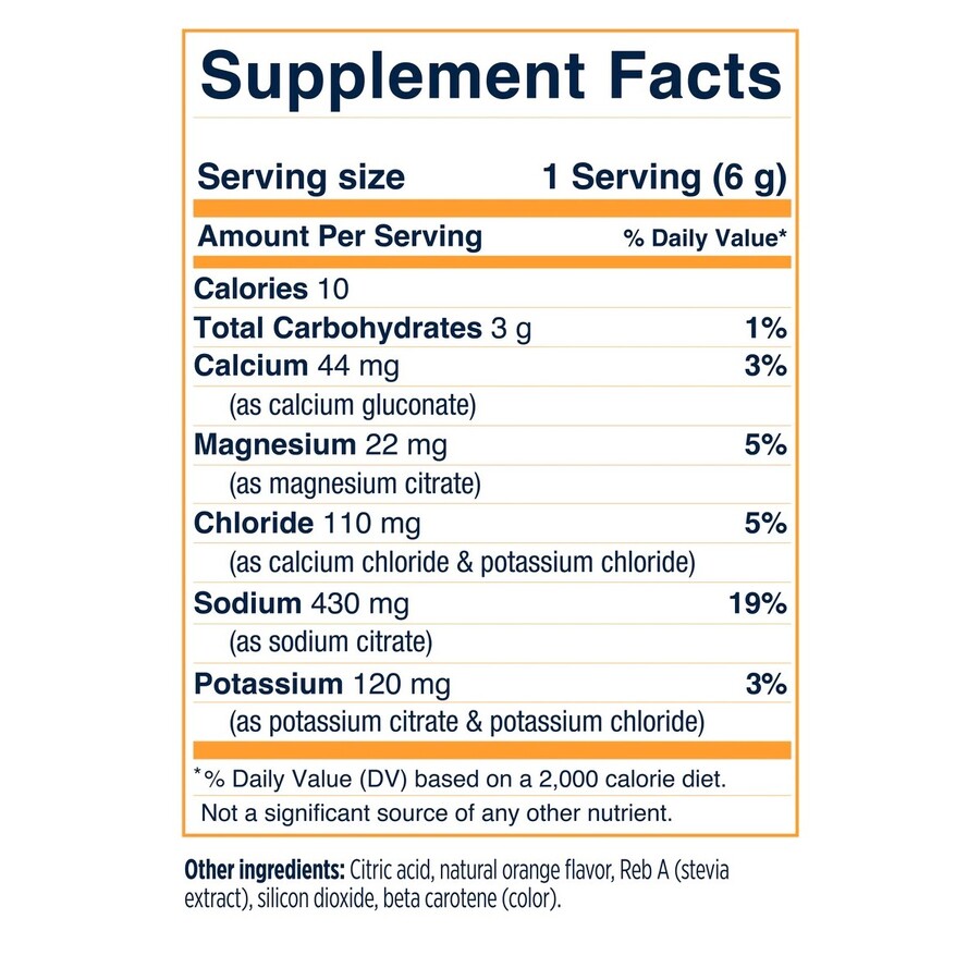Saltstick Electrolyte Drink Mix | Tub | Tart Orange