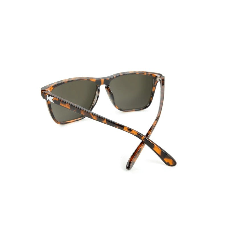 Knockaround Sunglasses | Fast Lanes | Glossy Tortoise Shell / Amber