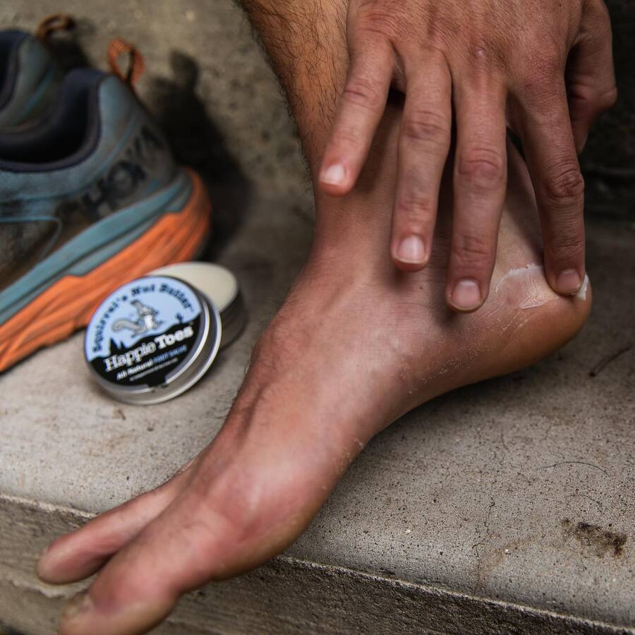 Squirrel's Nut Butter | Happie Toes Foot Salve | Tin