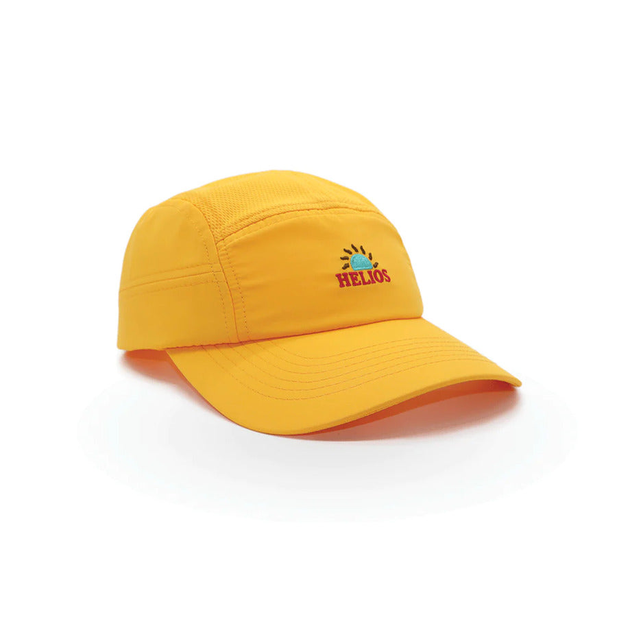 Helios Ultralight 7 Panel Running Cap | Firm Brim | Yellow