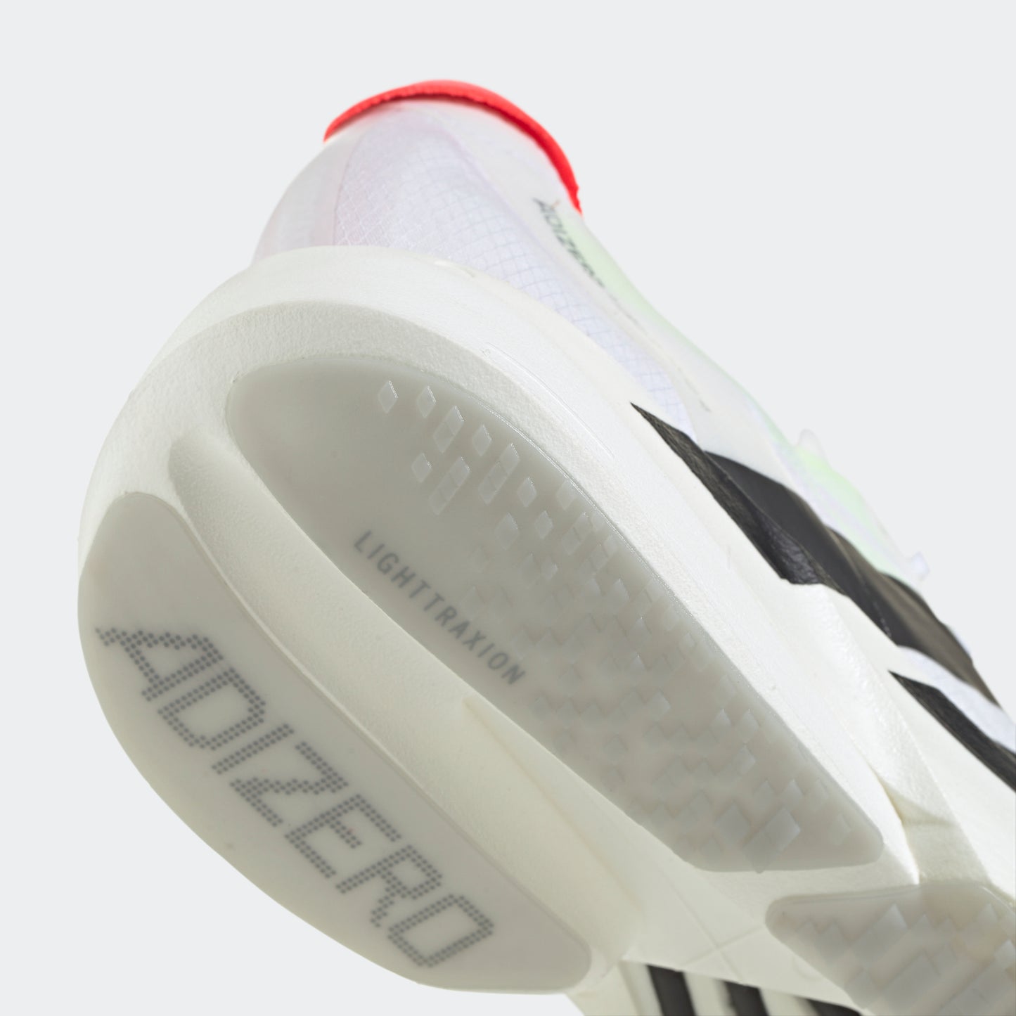 adidas Adizero Adios Pro 4 | Footwear White / Core Black / Silver Metallic | Mens