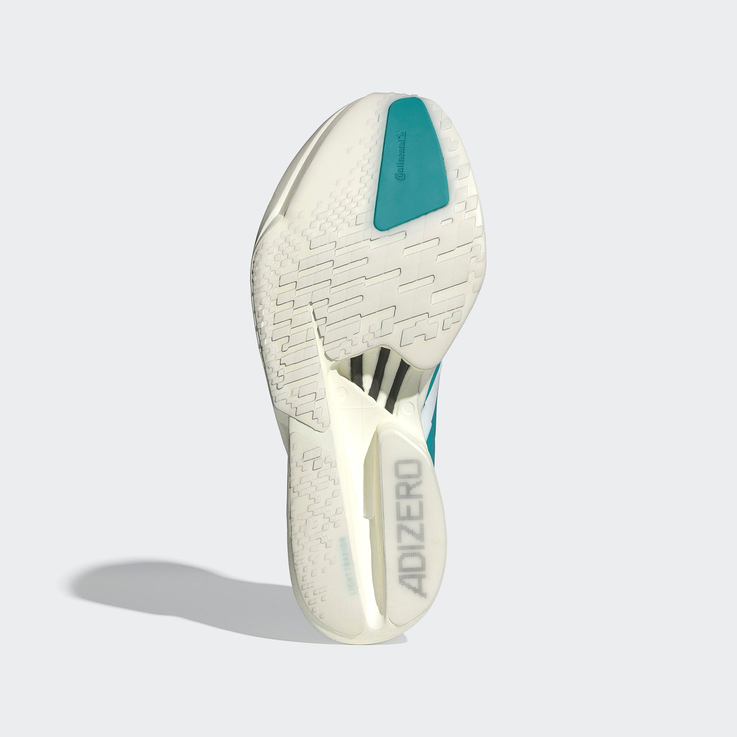 adidas Adizero Adios Pro 4 | Footwear White / Pure Teal / Carbon | Mens