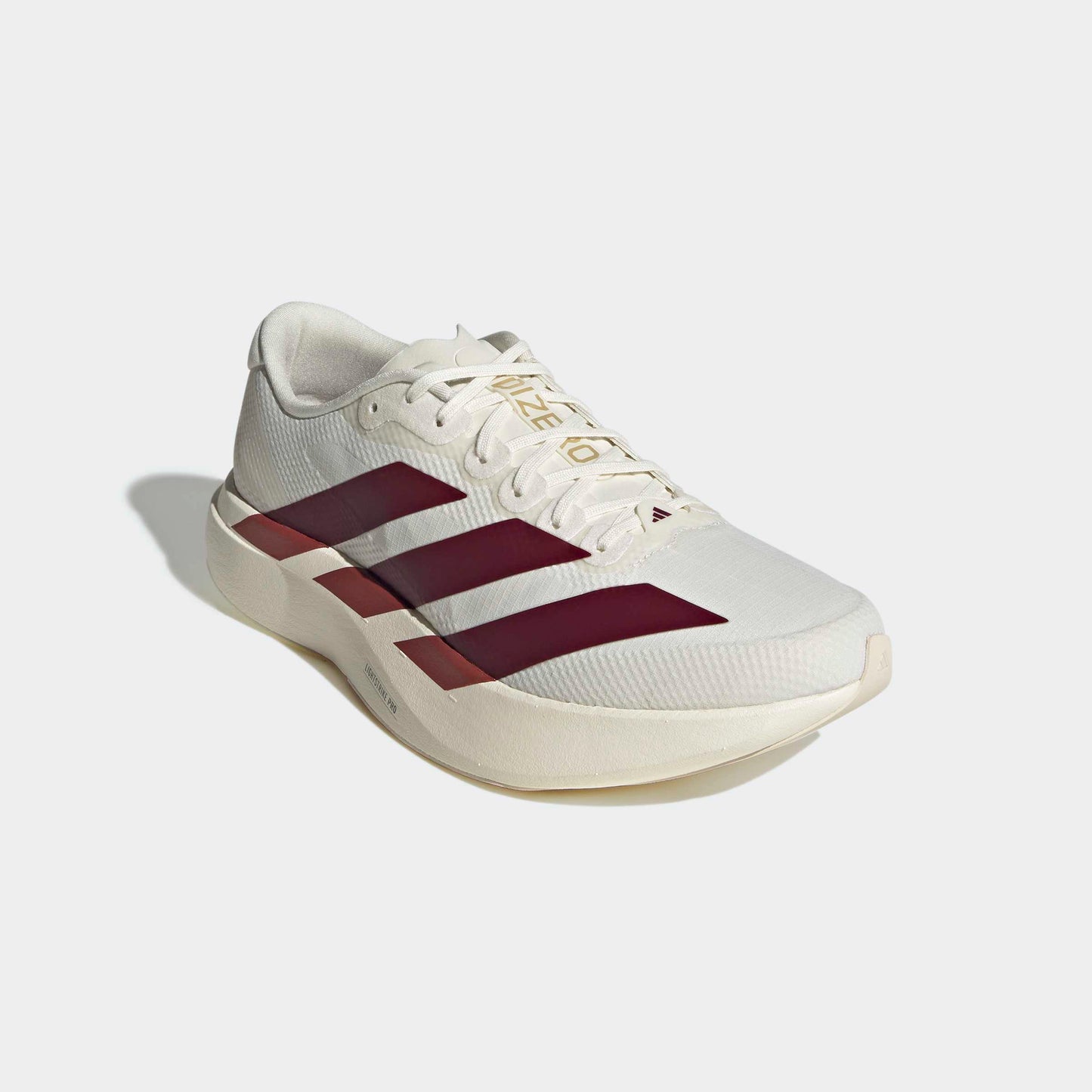 adidas Adizero Evo SL Woven | Off White / Maroon / Mystery Red | Mens