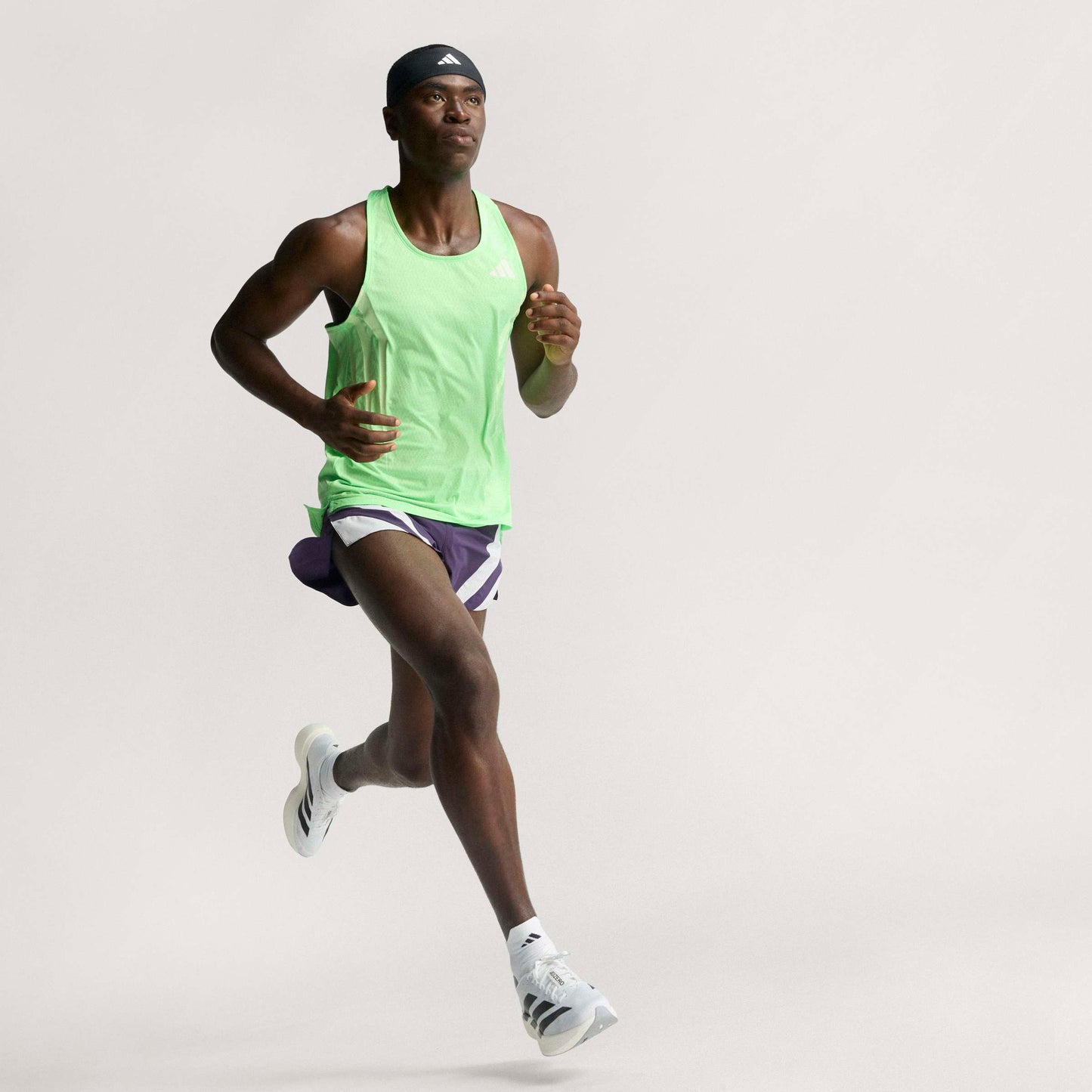 adidas Adizero NYC 3" Short | Aurora Plum | Mens