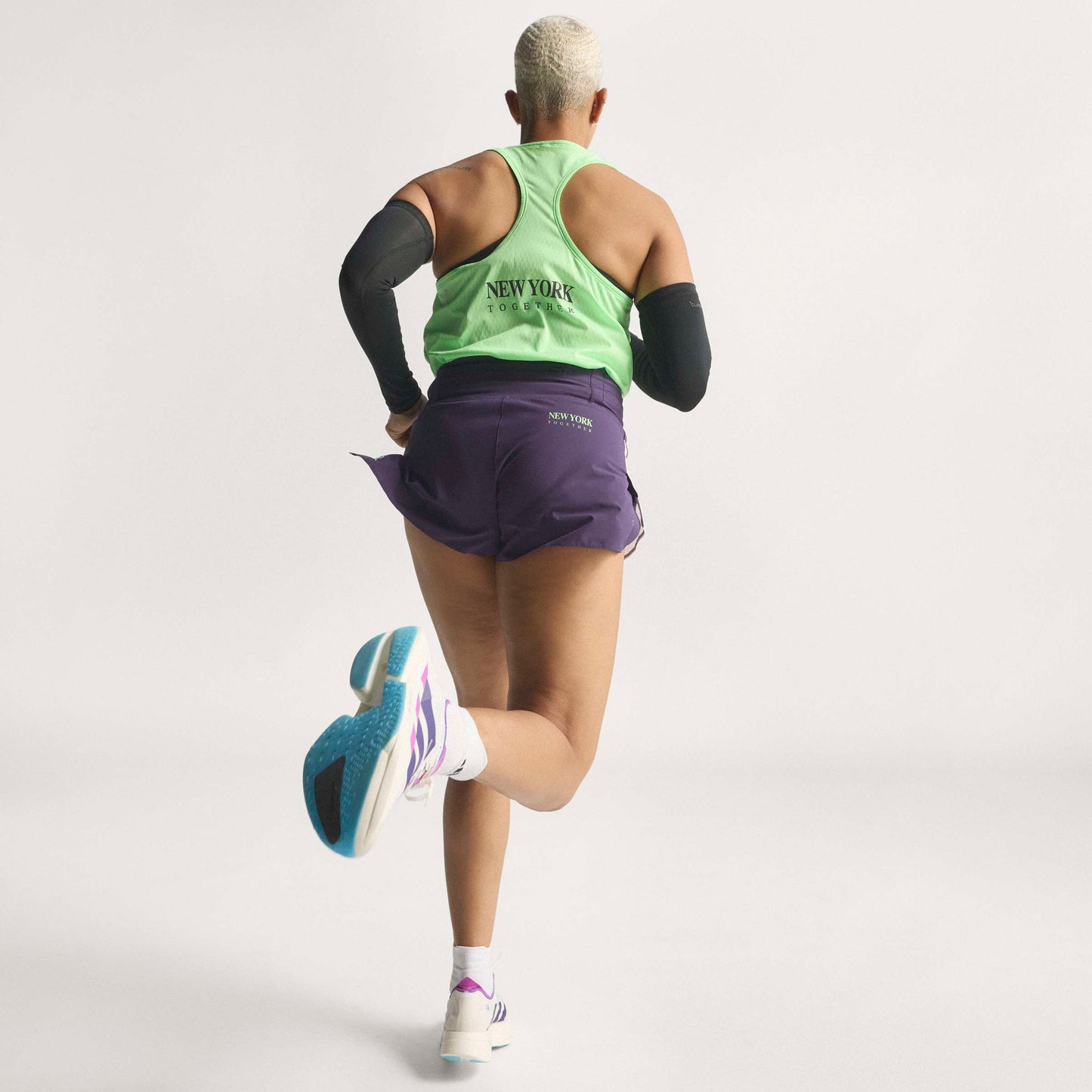 adidas Adizero NYC 3" Short | Aurora Plum | Womens