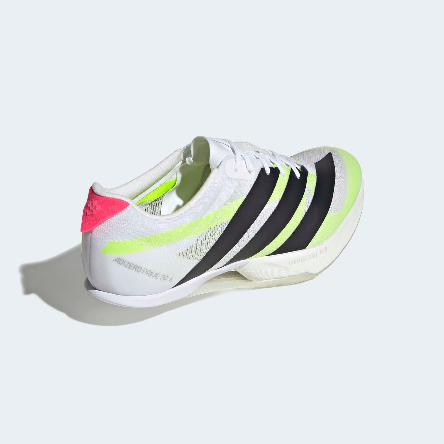 adidas Adizero Prime SP 4 Spikes | Cloud White / Core Black / Lucid Red | Unisex