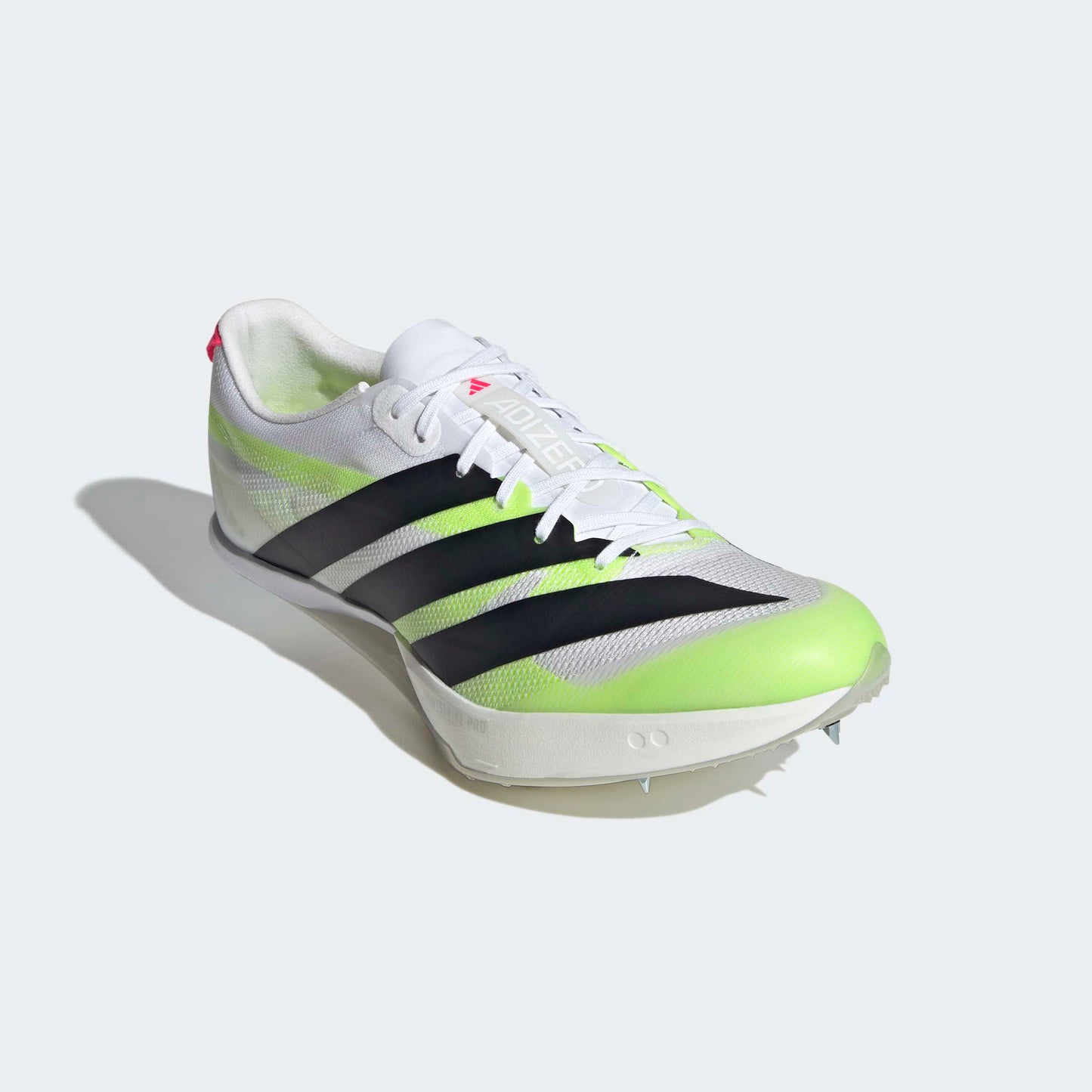 adidas Adizero Prime SP 4 Spikes | Cloud White / Core Black / Lucid Red | Unisex