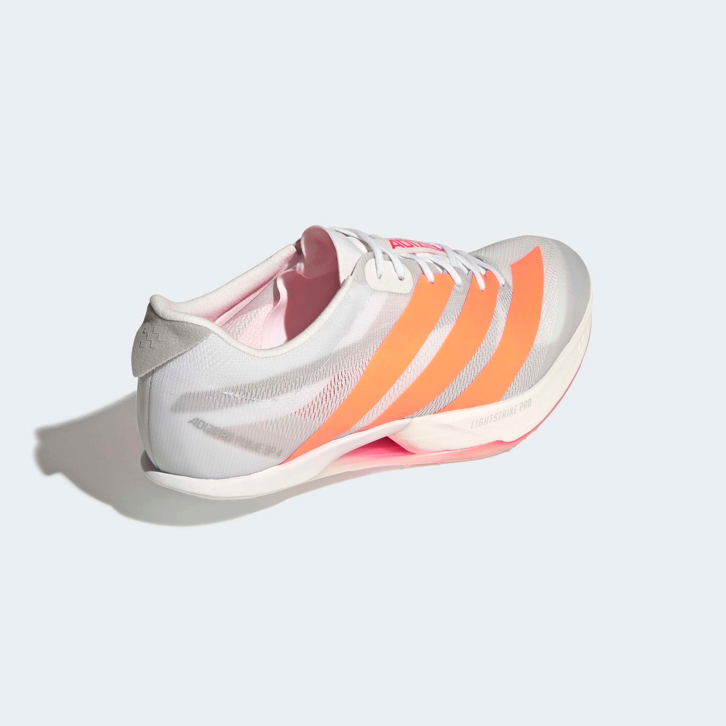 adidas Adizero Prime SP 4 Spikes | Cloud White / Lucid Orange / Lucid Red | Unisex