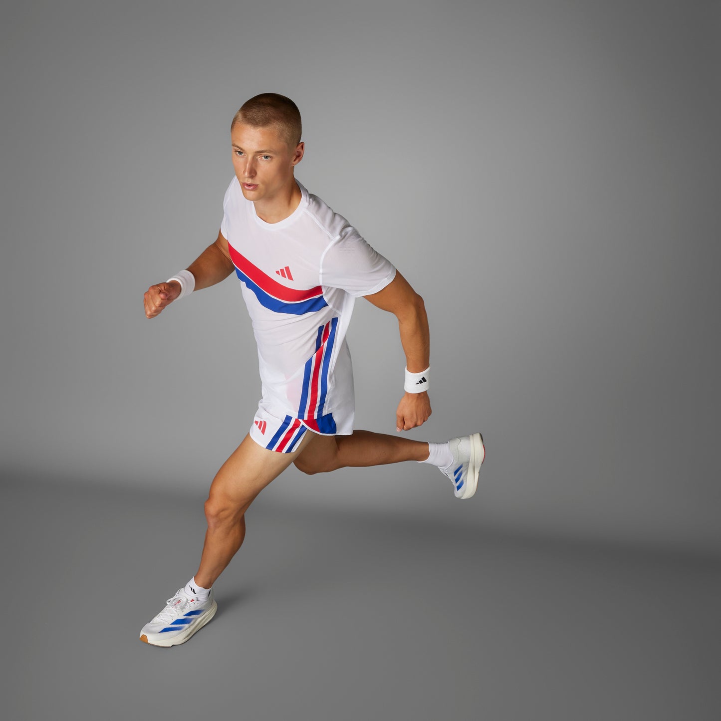 adidas Adizero Retro Short | White | Mens