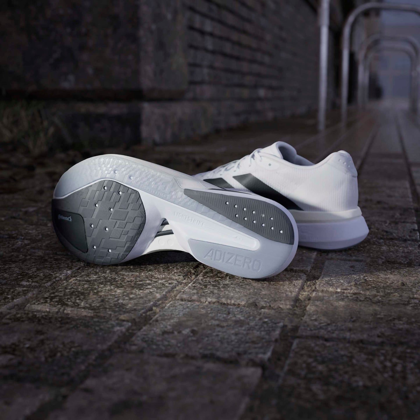 adidas Boston 13 | Footwear White / Core Black / Dash Grey | Mens