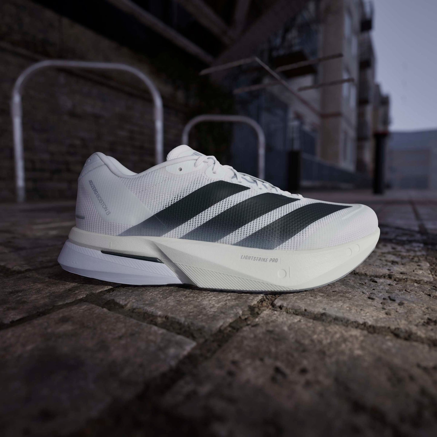 adidas Boston 13 | Footwear White / Core Black / Dash Grey | Mens