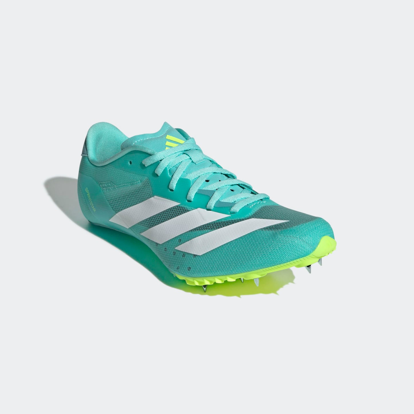 adidas Sprintstar Spikes | Flash Aqua / Footwear White / Lucid Lemon | Unisex