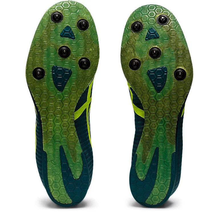 Asics Cosmoracer LD Spikes | Velvet Pine / Safety Yellow | Unisex