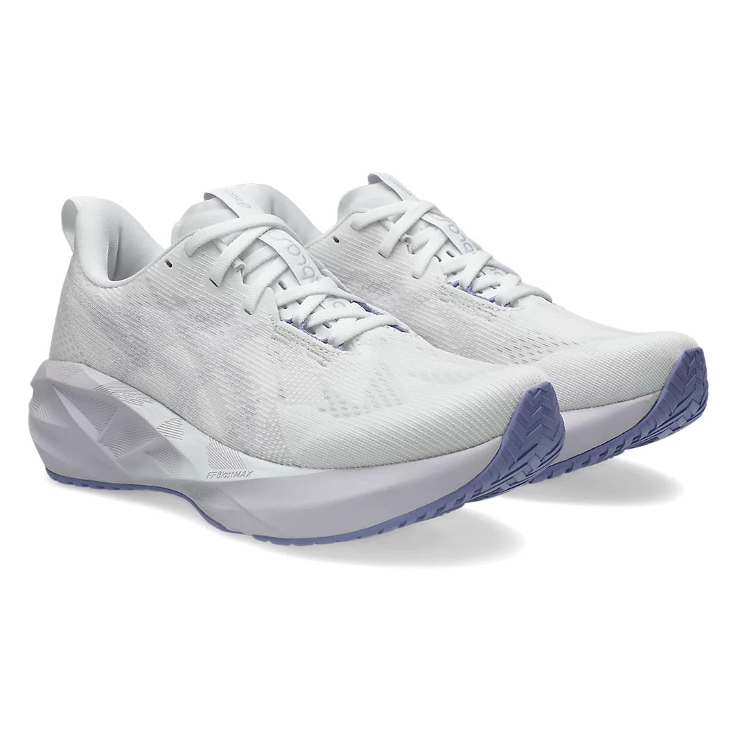 Asics Novablast 5 | White / Lilac Hint | Womens