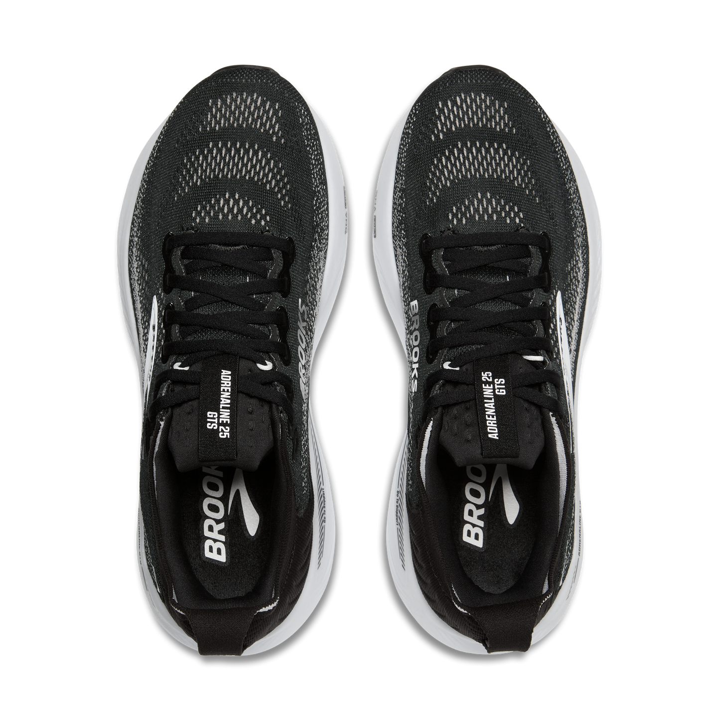 Brooks Adrenaline GTS 25 Wide | Black / White | Mens