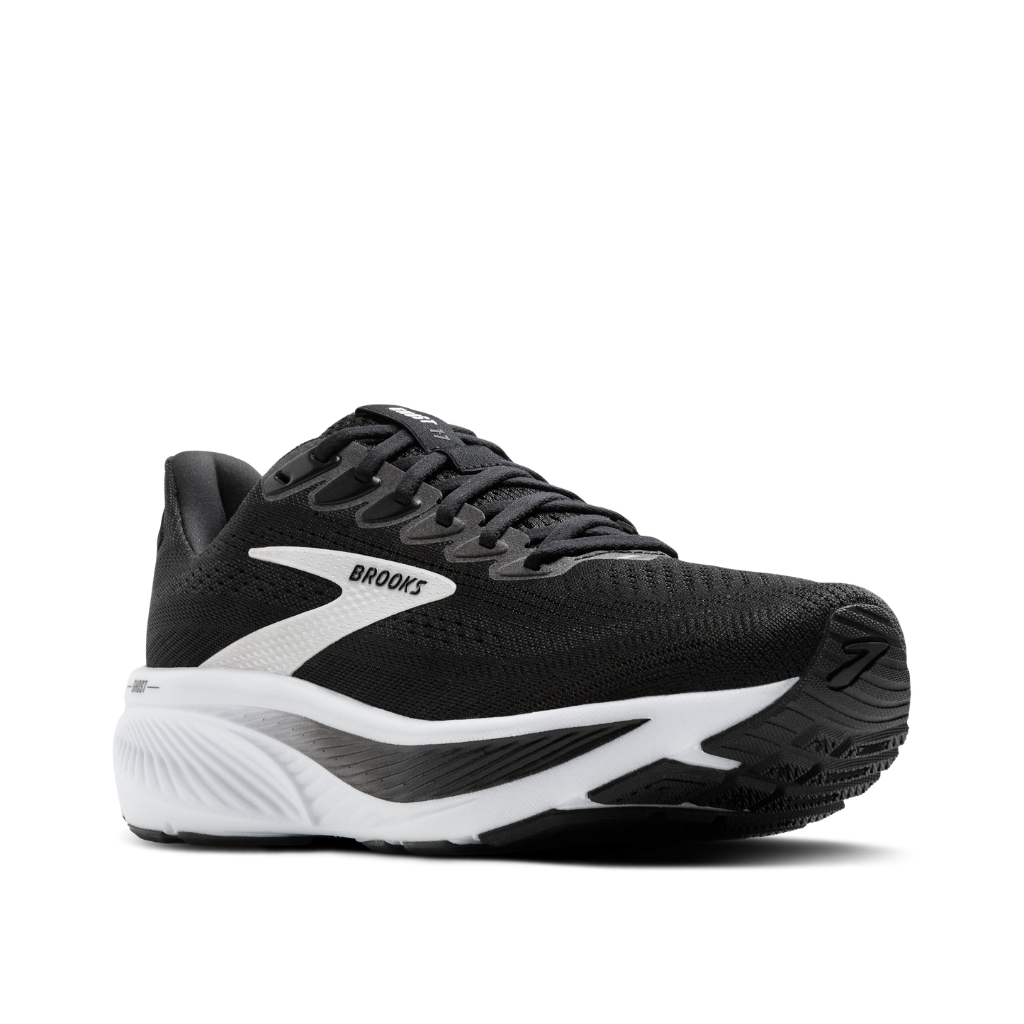 Brooks Ghost 17 | Black / White | Womens