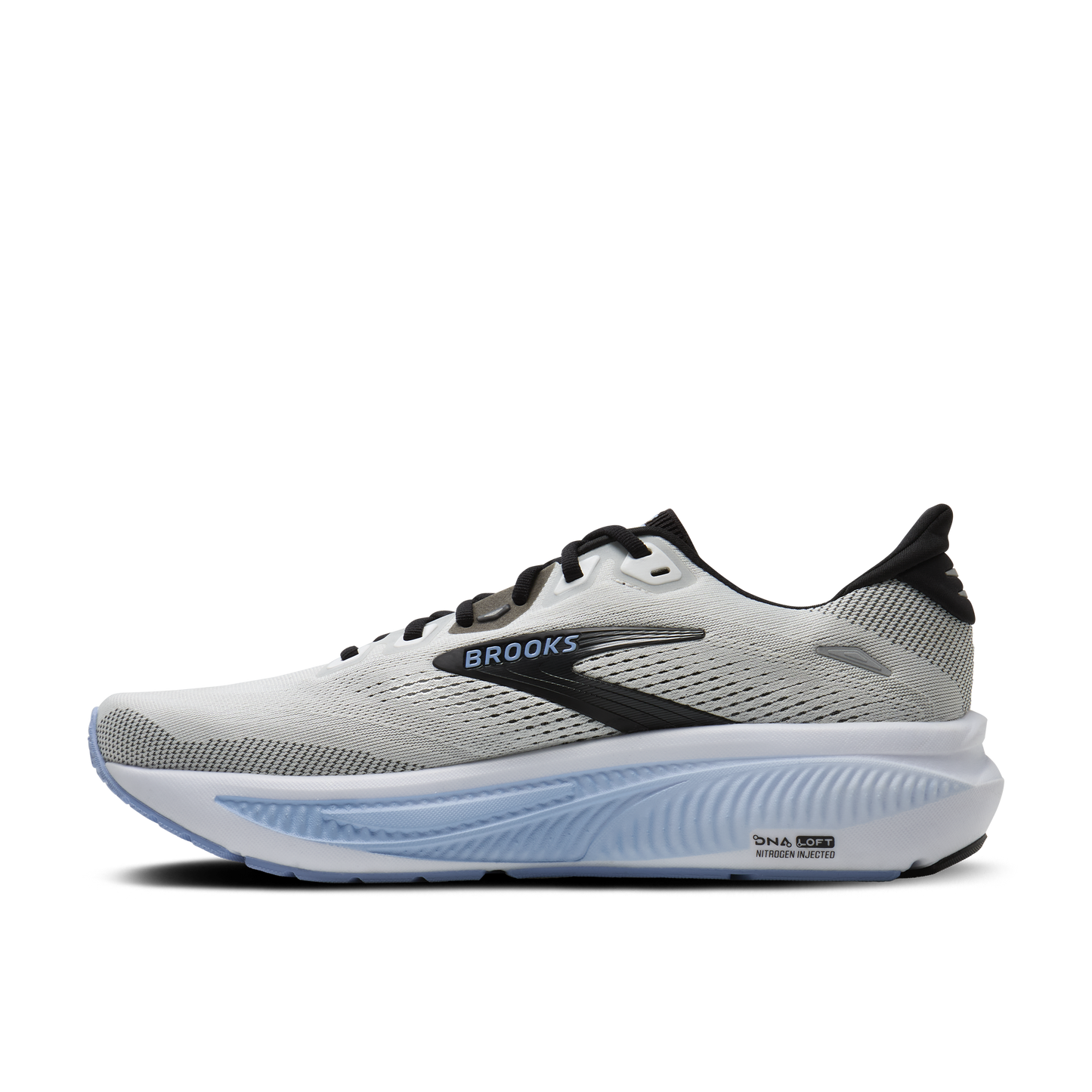 Brooks Ghost 18 Wide | White / Black / Open Air | Mens