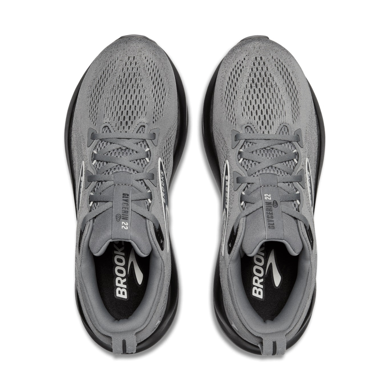 Brooks Glycerin 22 | Primer Grey / Ebony / Blue | Mens