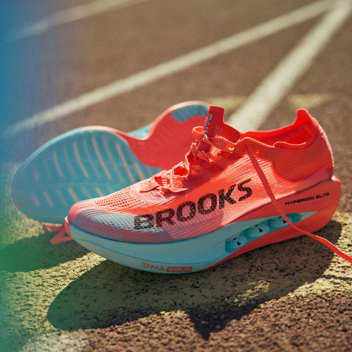 Brooks Hyperion Elite 5 | Pink Clay / Atomizer Blue | Unisex