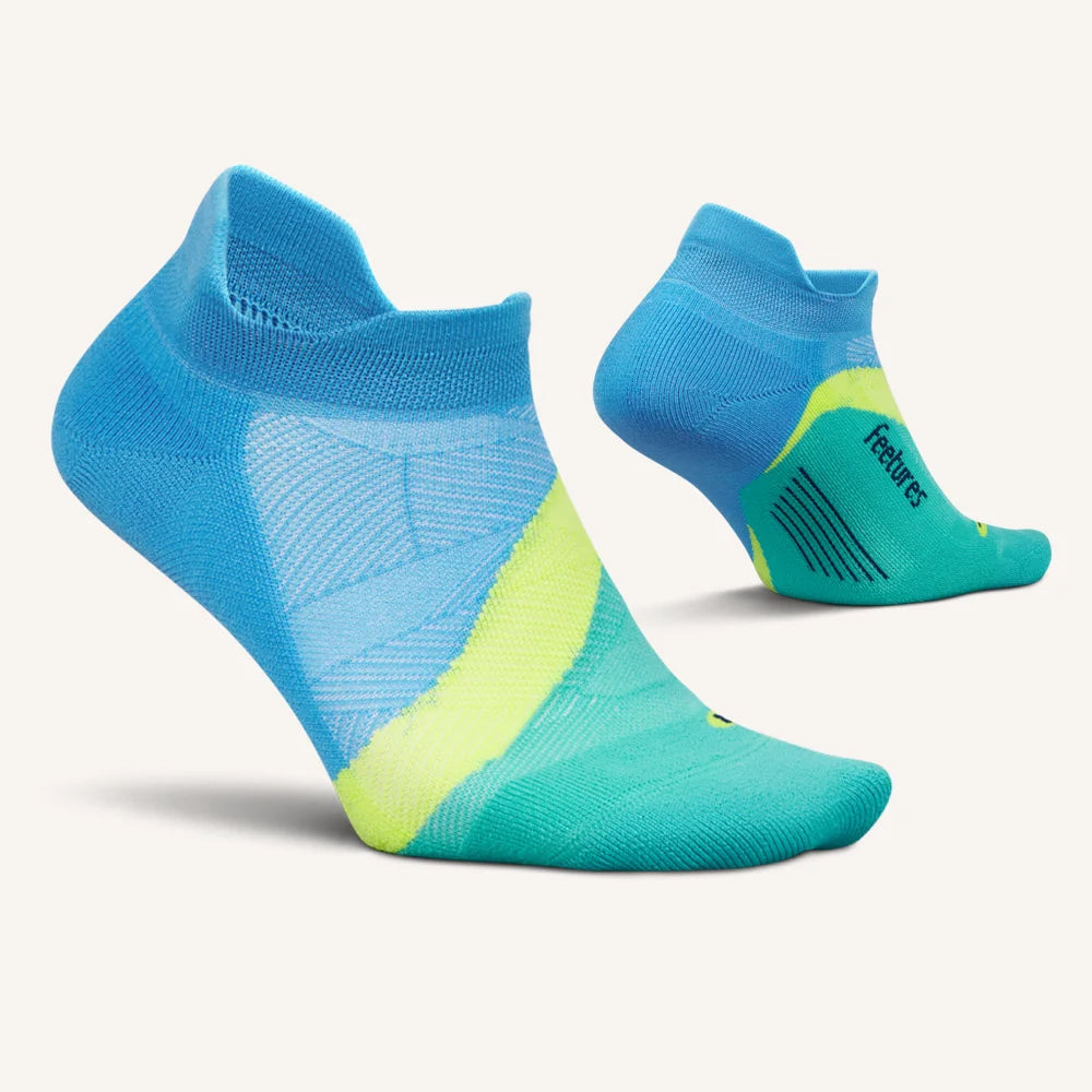 Feetures Elite | Light Cushion | No Show Tab | Arctic Blue