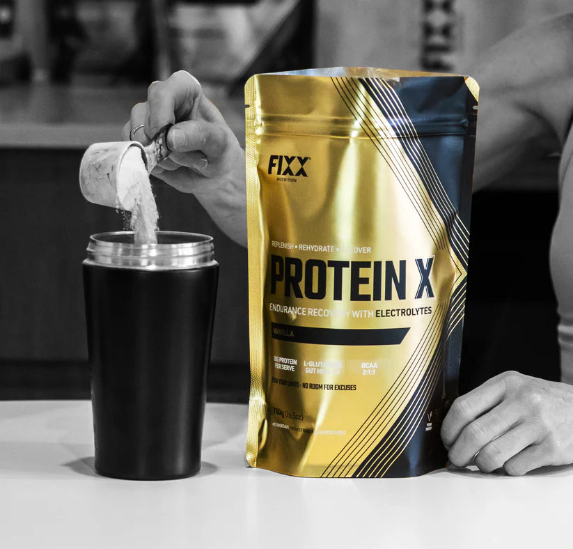Fixx Protein X Endurance Recovery Shake | 15 Serve Bag | Vanilla