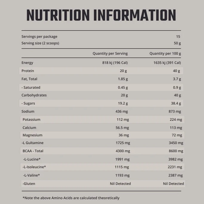 Fixx Protein X Endurance Recovery Shake | 15 Serve Bag | Vanilla