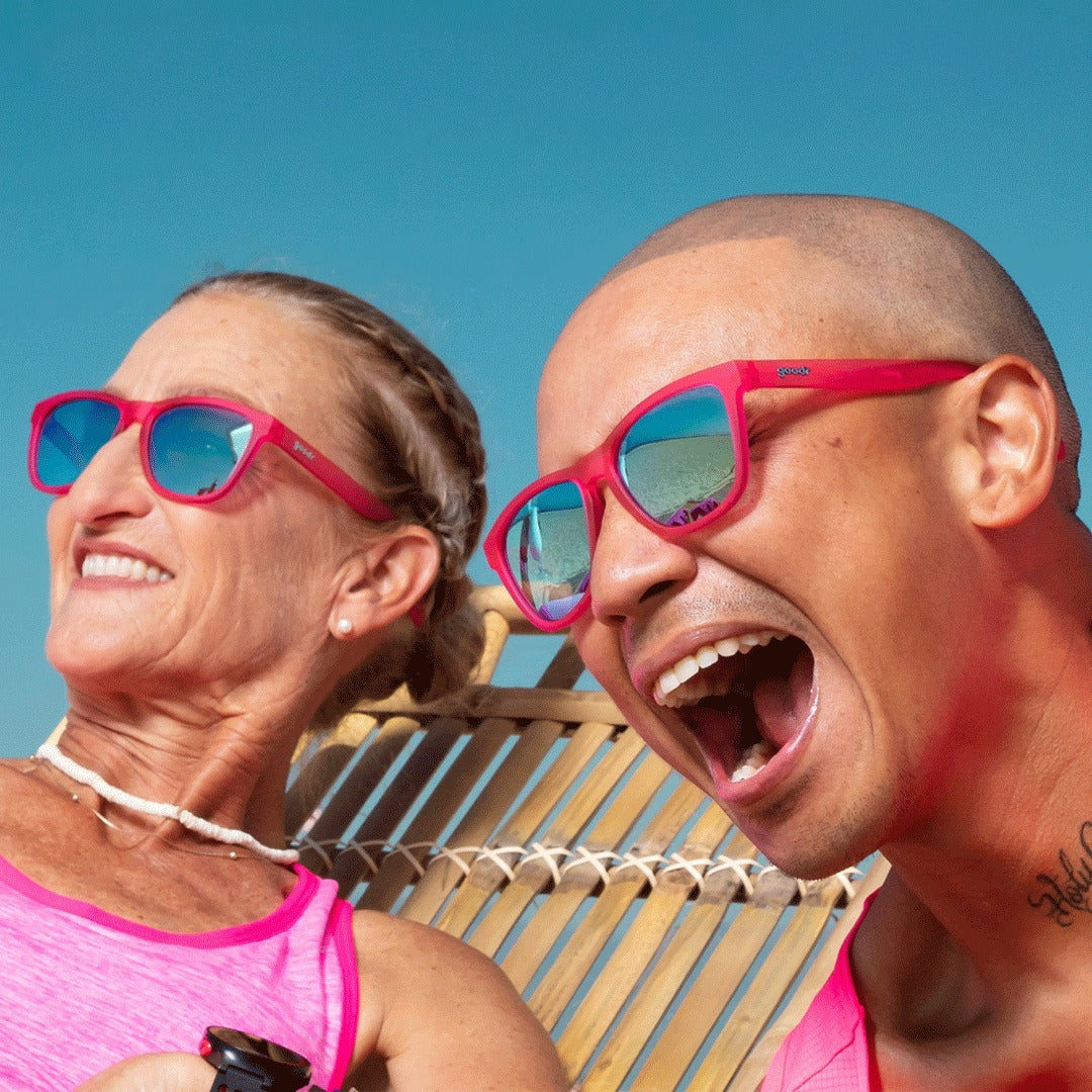 goodr Sunglasses | The OGs | Flamingos on a Booze Cruise