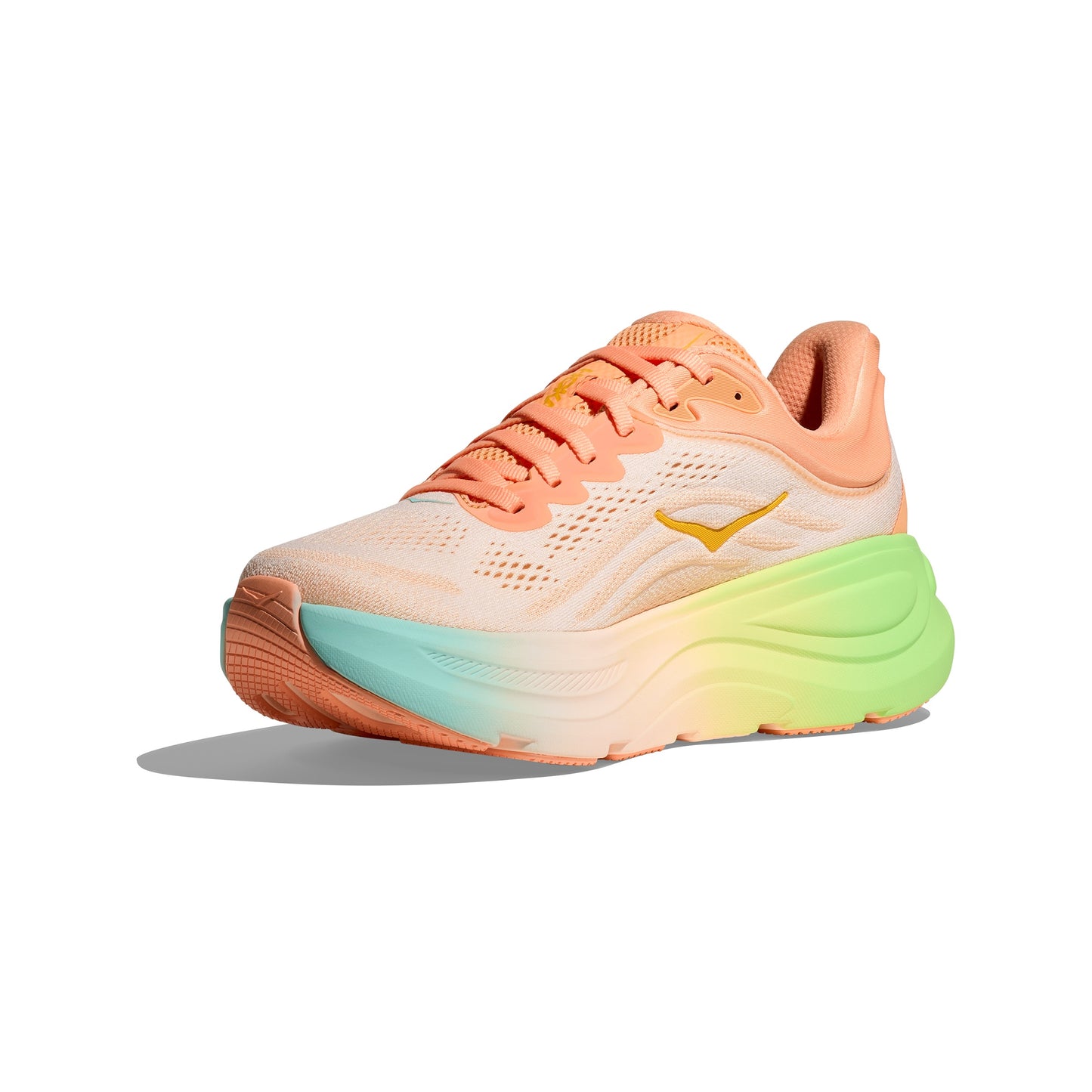 Hoka Bondi 9 | Frost / Pale Tangerine | Mens