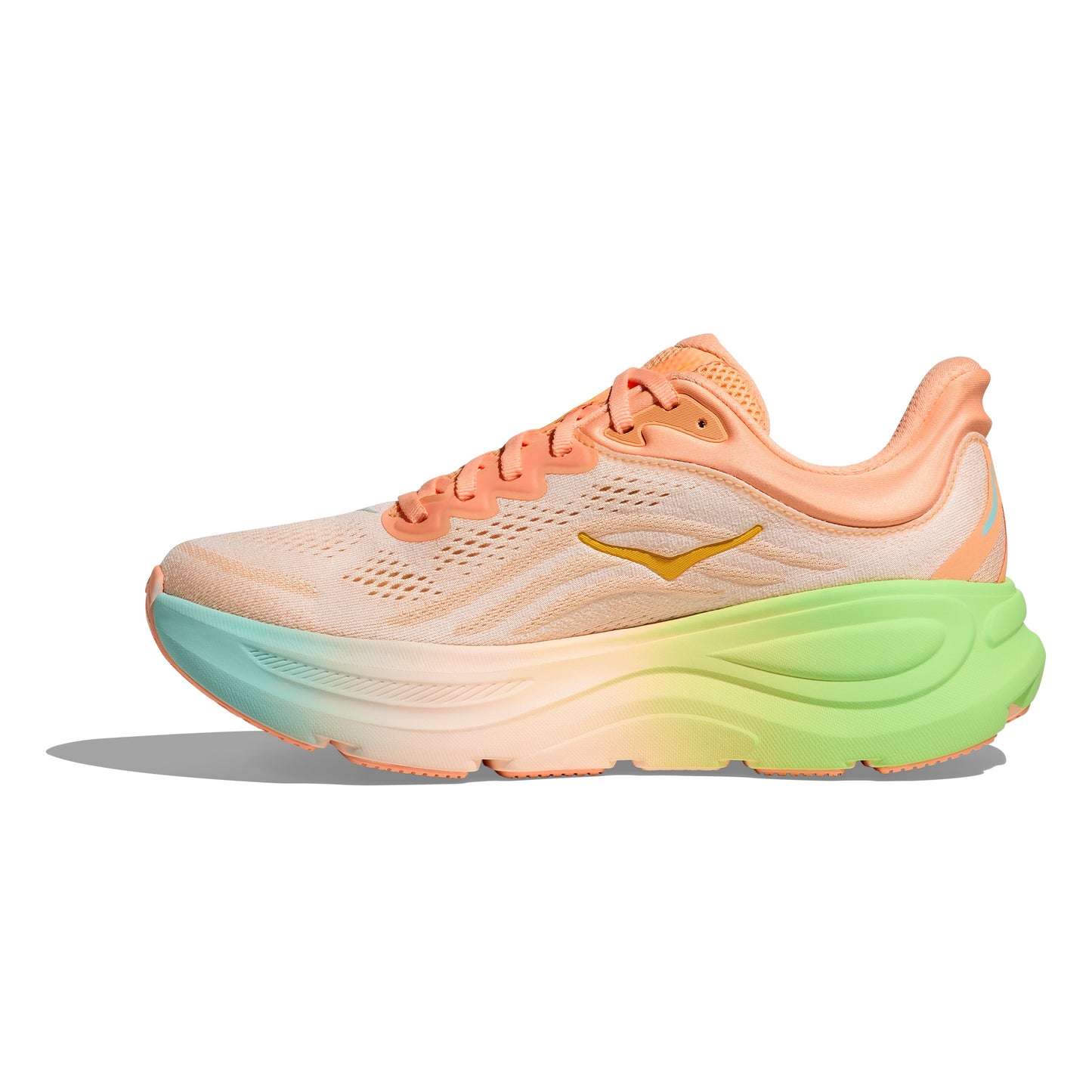 Hoka Bondi 9 | Frost / Pale Tangerine | Mens