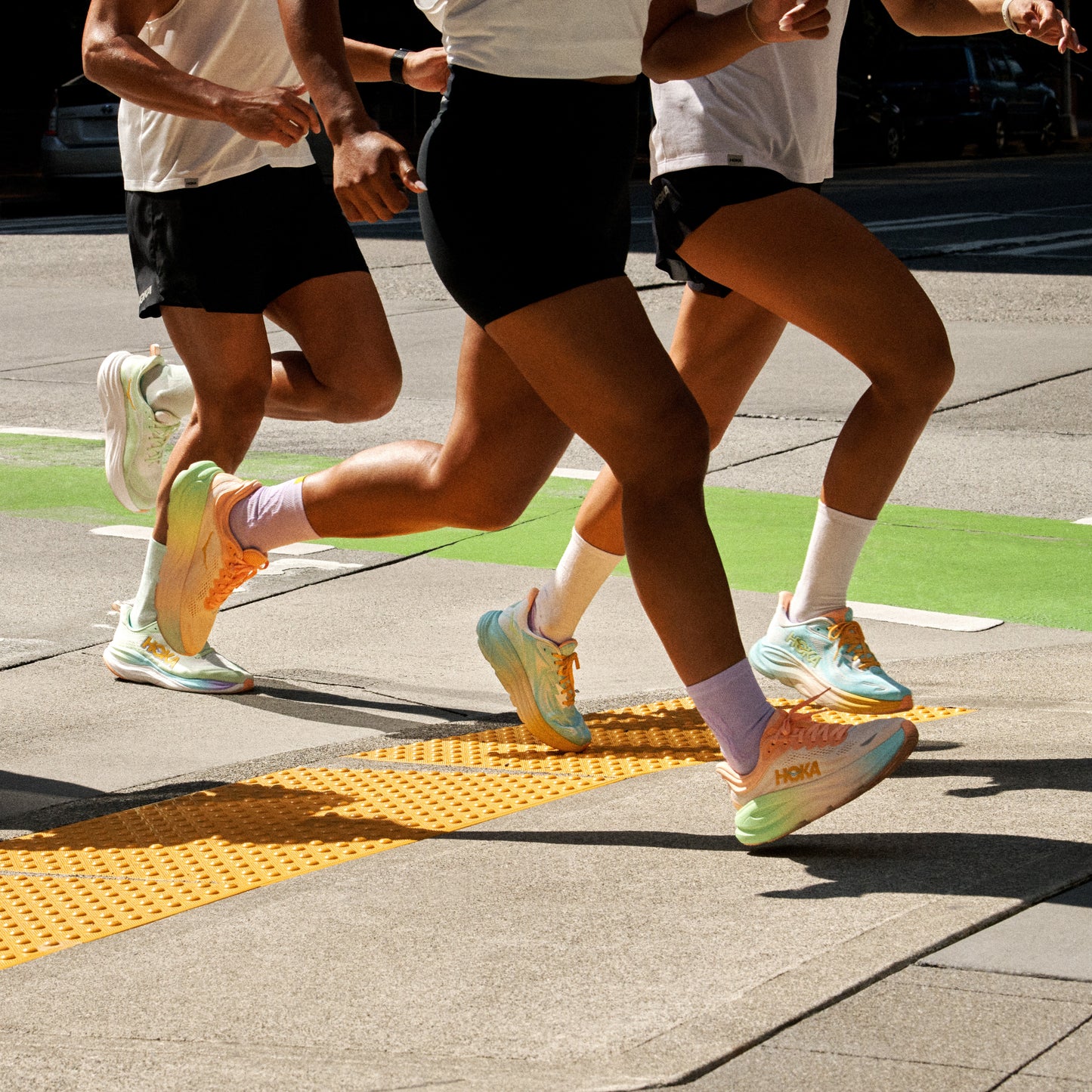 Hoka Bondi 9 | Frost / Pale Tangerine | Mens