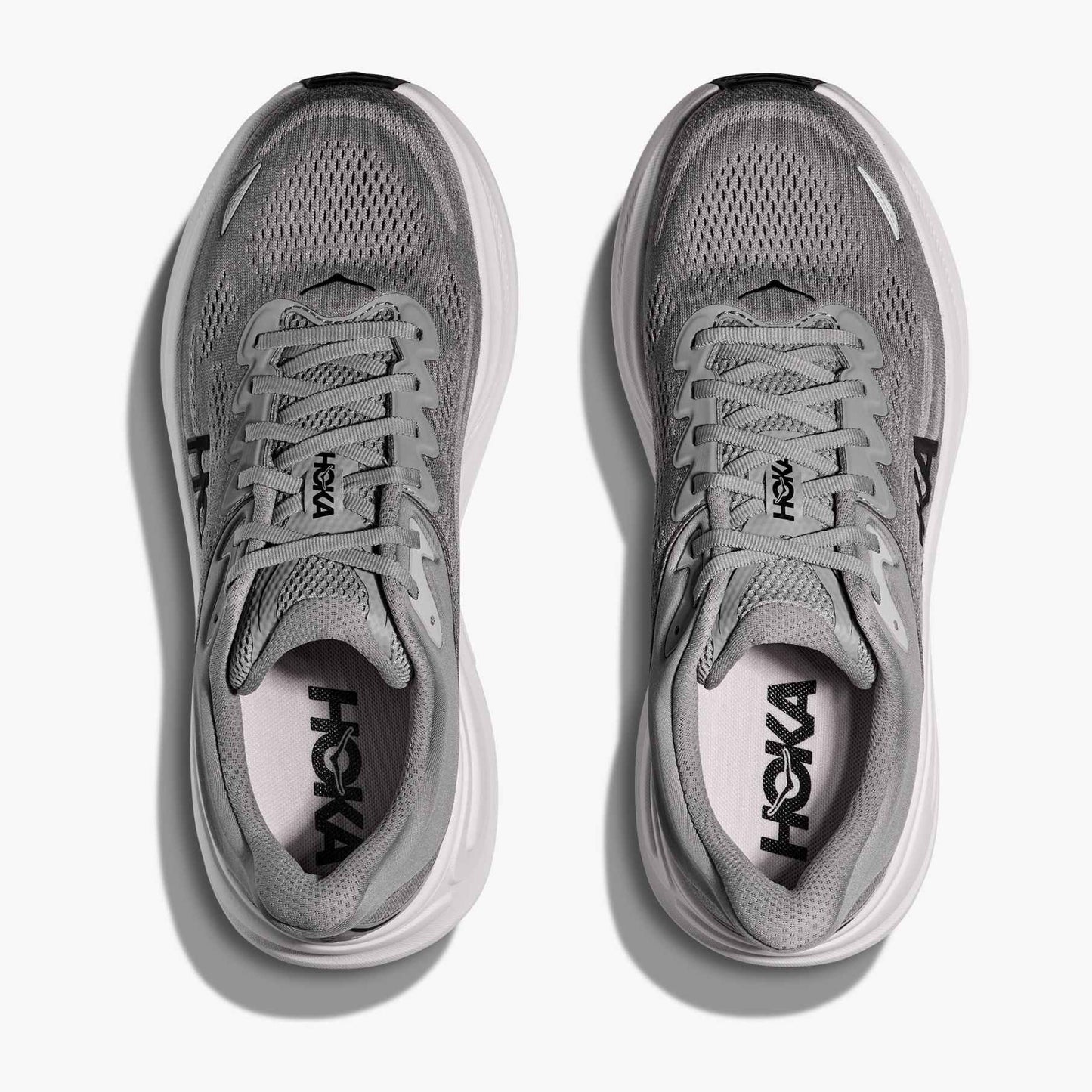 Hoka Bondi 9 | Galactic Grey / Stellar Grey | Mens