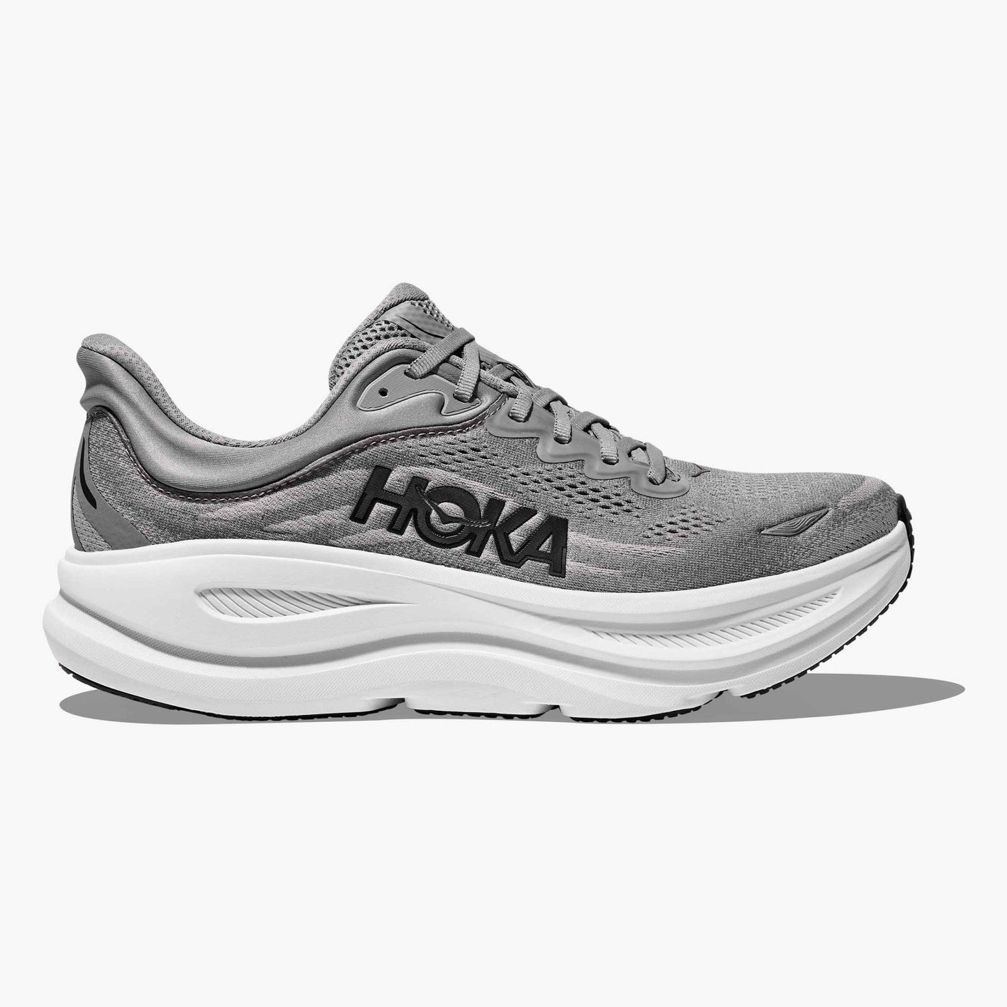 Hoka Bondi 9 | Galactic Grey / Stellar Grey | Mens