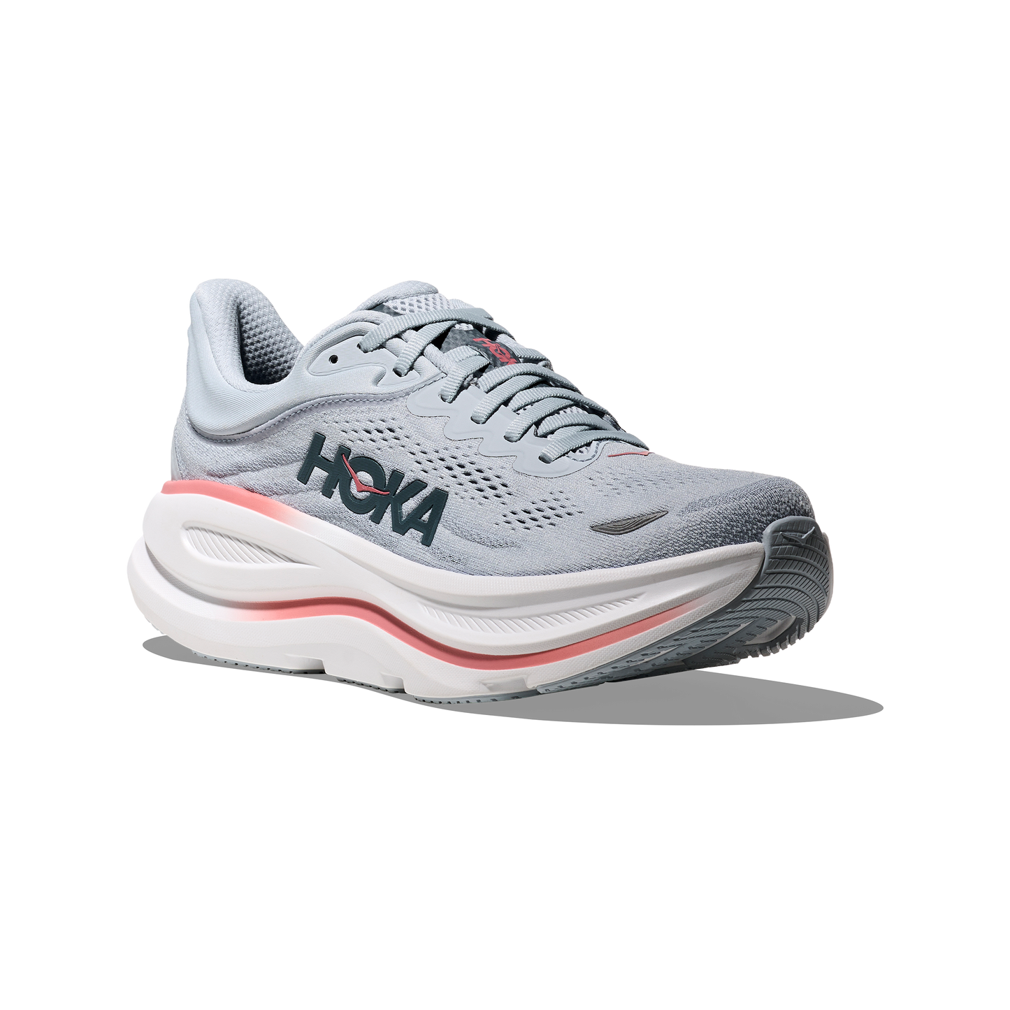 Hoka Bondi 9 Wide | Mineral Blue / Washed Blue | Womens
