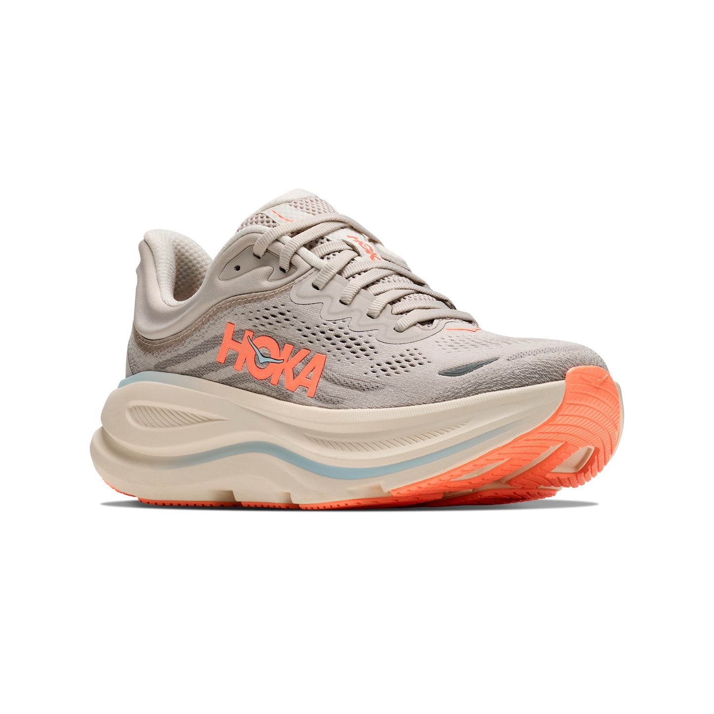 Hoka Bondi 9 | River Rock Grey / Mineral Ore | Womens