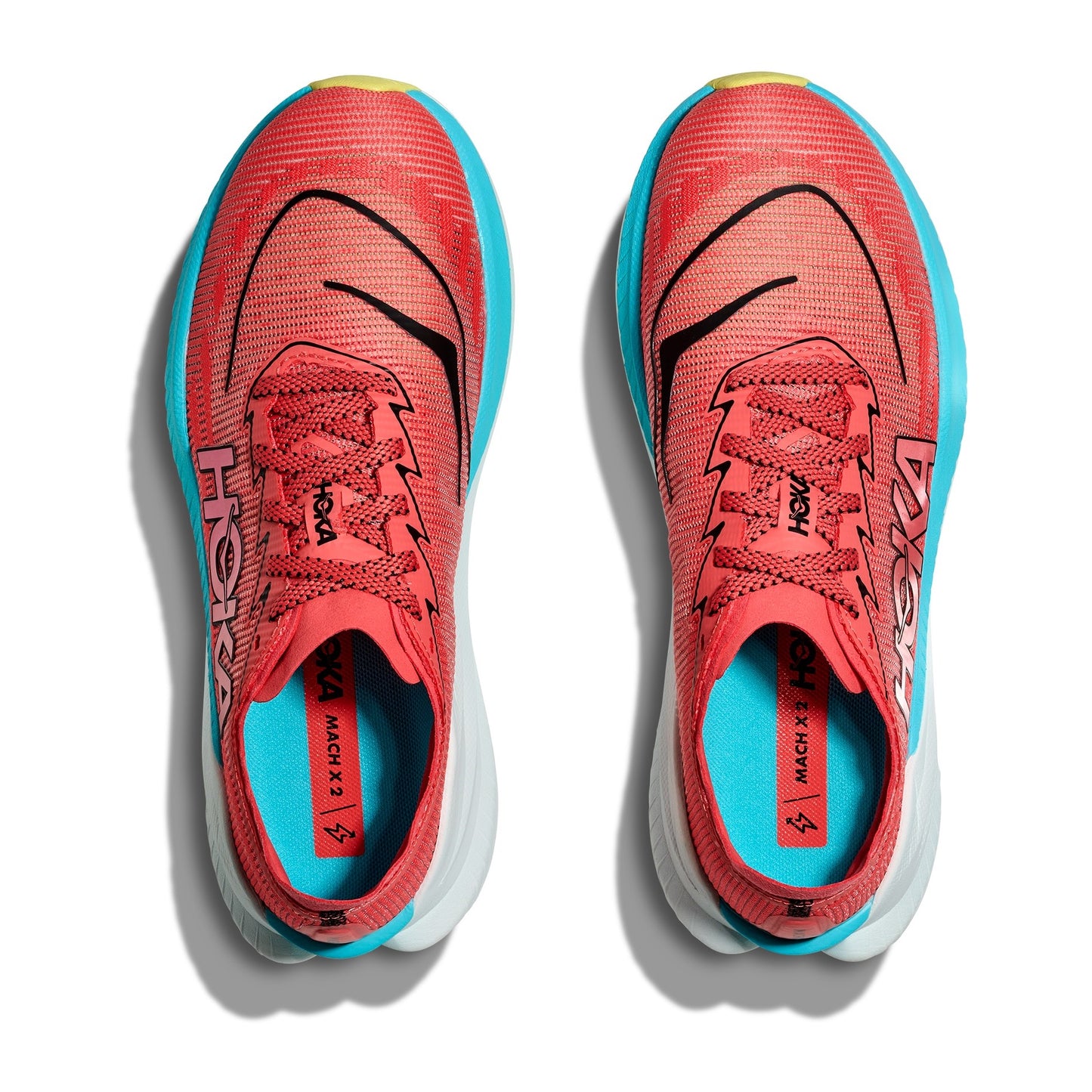Hoka Mach X 2 | Grapefruit / Electric Coral | Womens