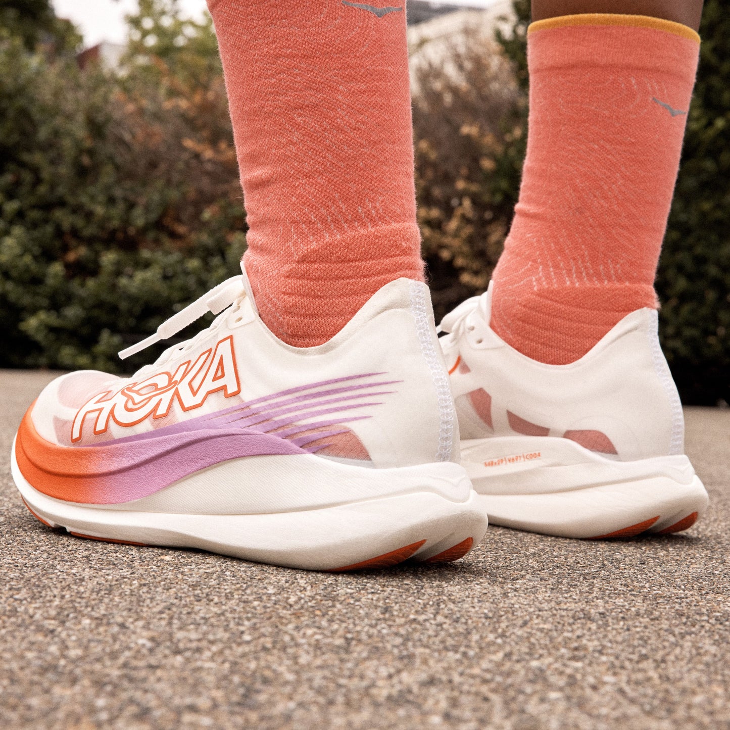 Hoka Rocket X 2 | Frost / Lava | Unisex