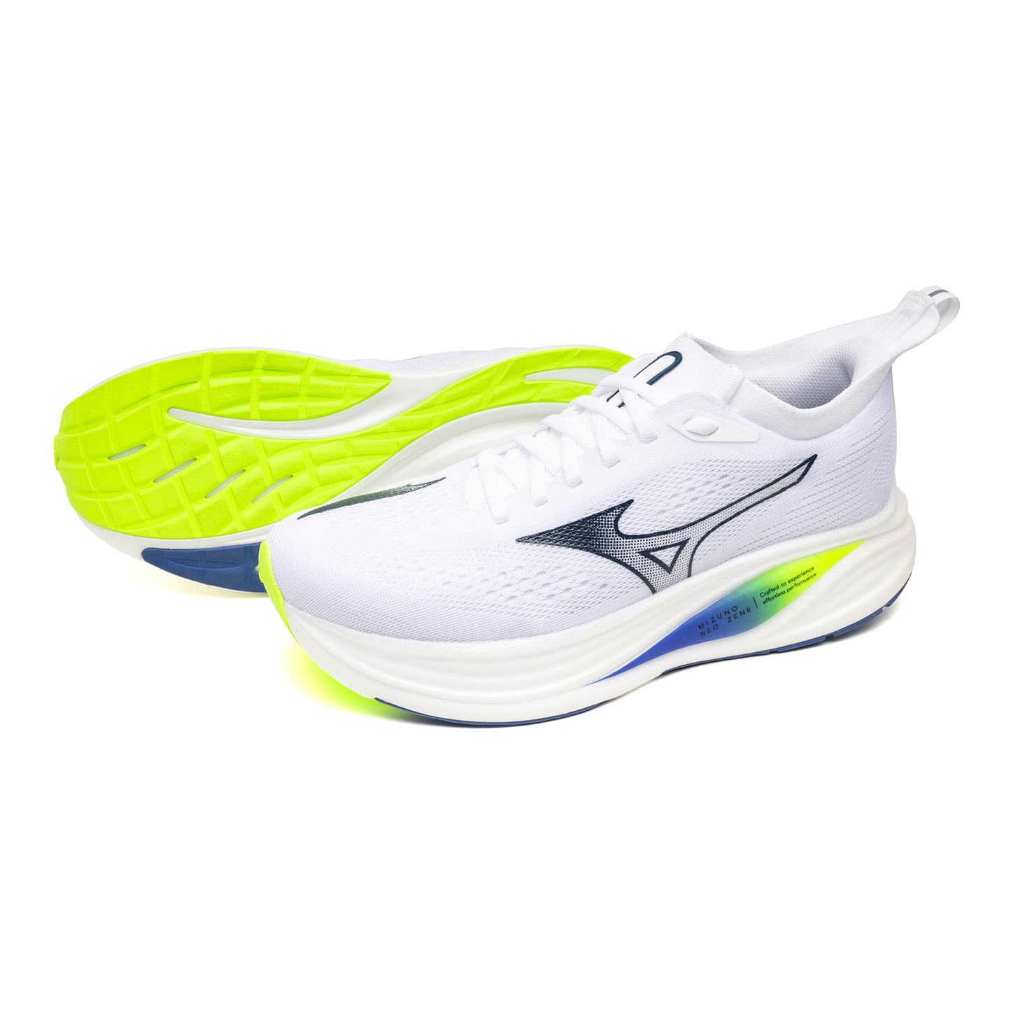 Mizuno Neo Zen 2 | White / Estate Blue / Lightning Yellow | Mens