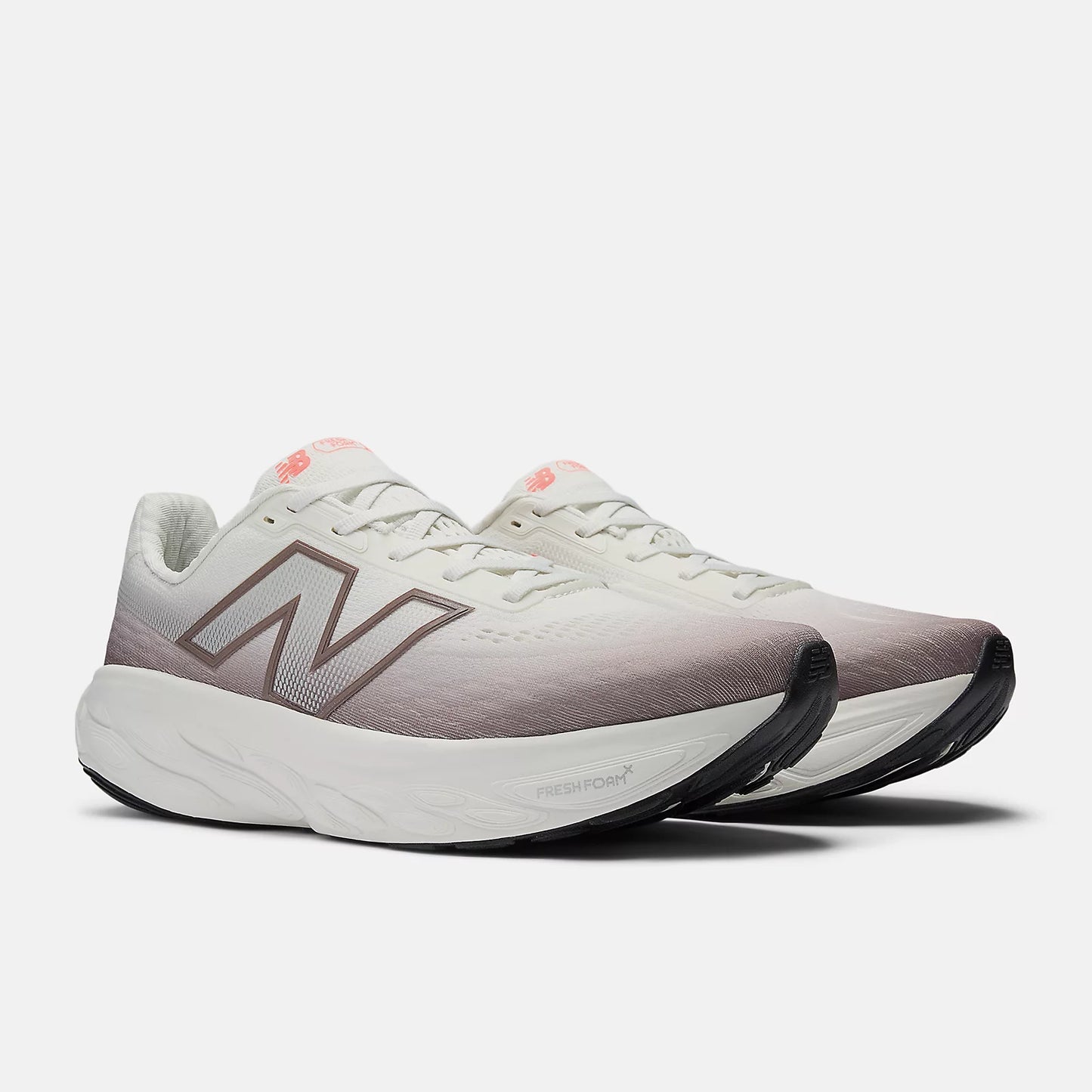 New Balance Fresh Foam X 1080 v14 Wide | Earth Shadow / Urgent Red | Mens