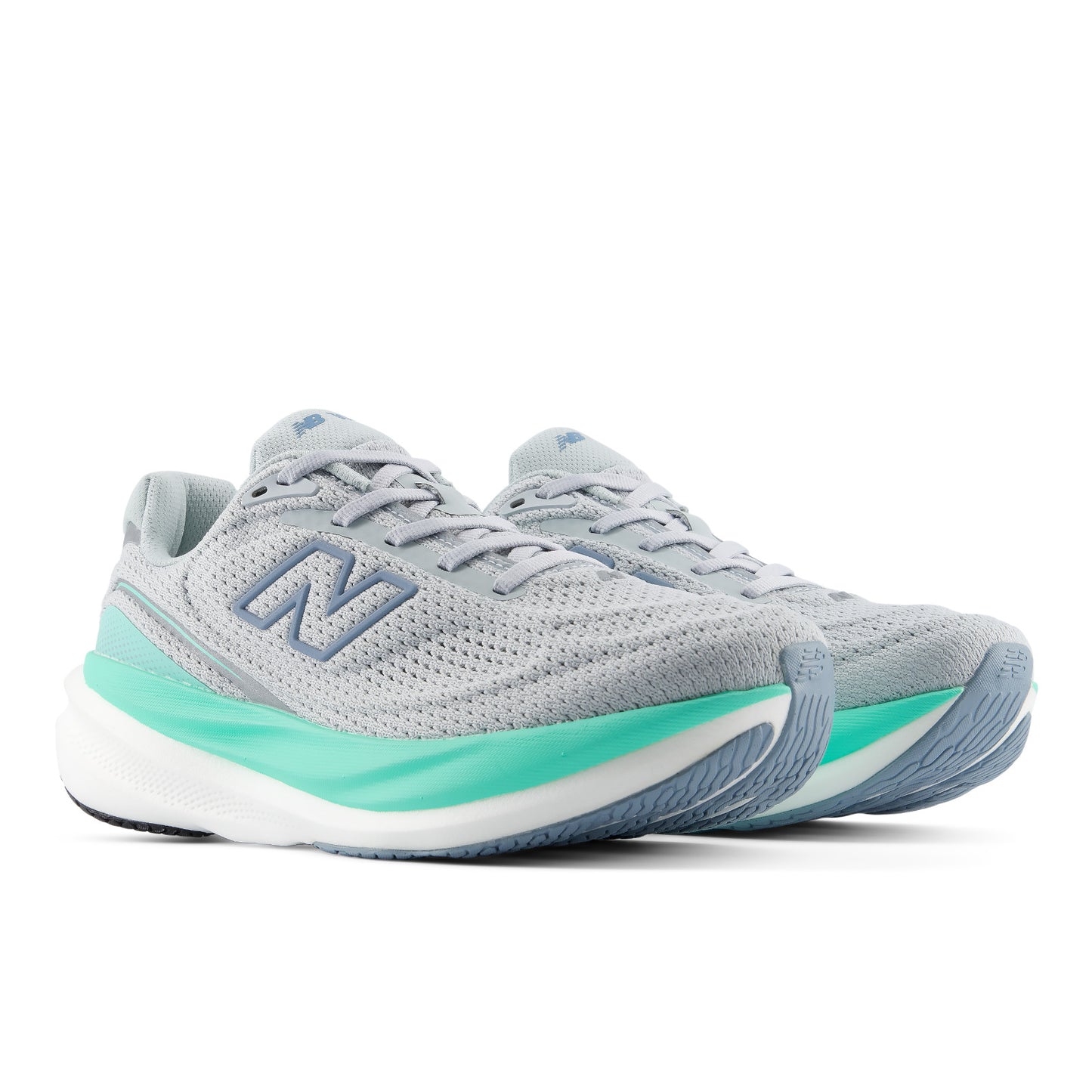 New Balance Fresh Foam X 1080 v15 | Light Zinc Blue / Bright Mint | Womens
