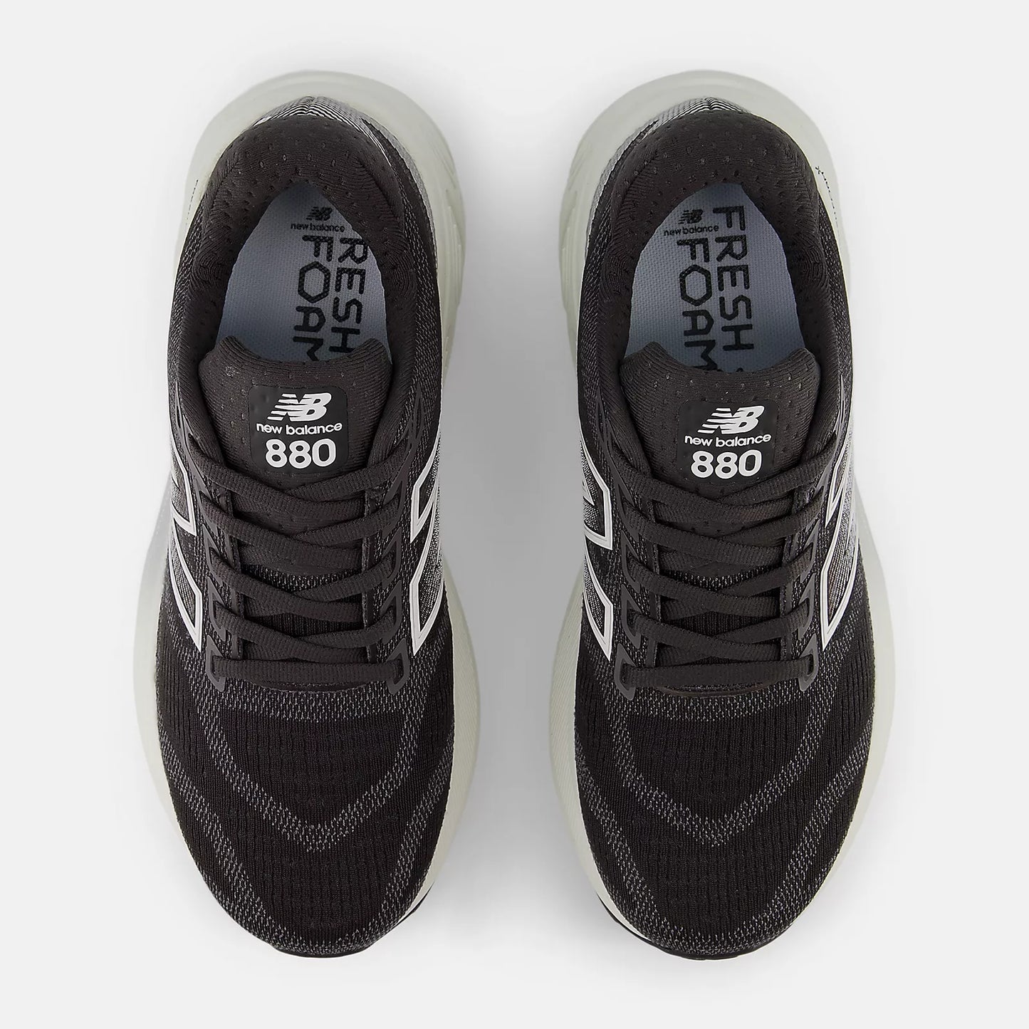 New Balance Fresh Foam X 880 v15 | Black Cement / Sea Salt / Silver Metallic | Womens
