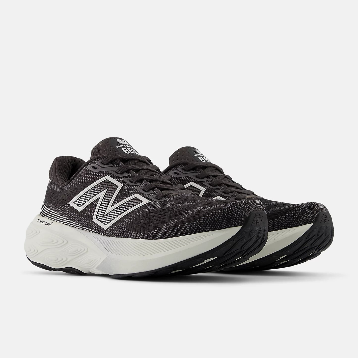 New Balance Fresh Foam X 880 v15 | Black Cement / Sea Salt / Silver Metallic | Womens