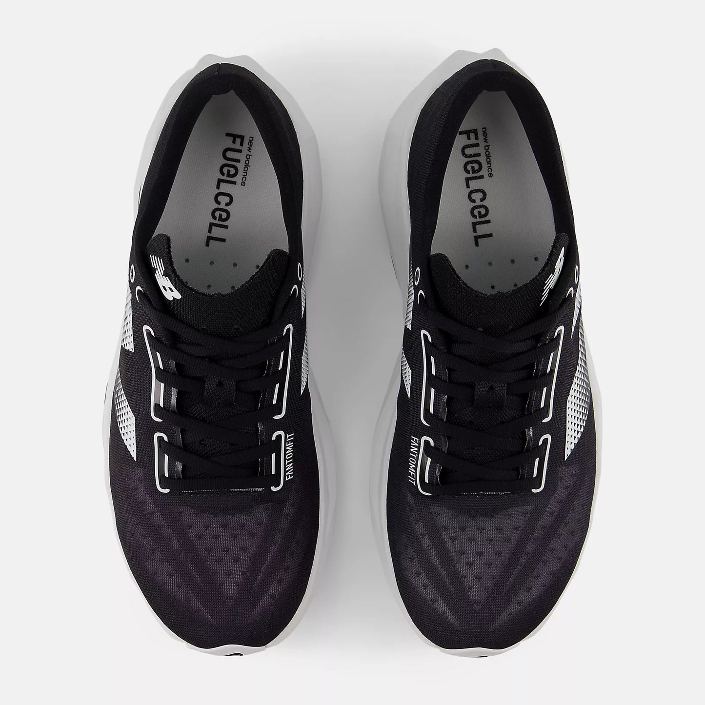 New Balance FuelCell Rebel v4 | Black / White | Mens