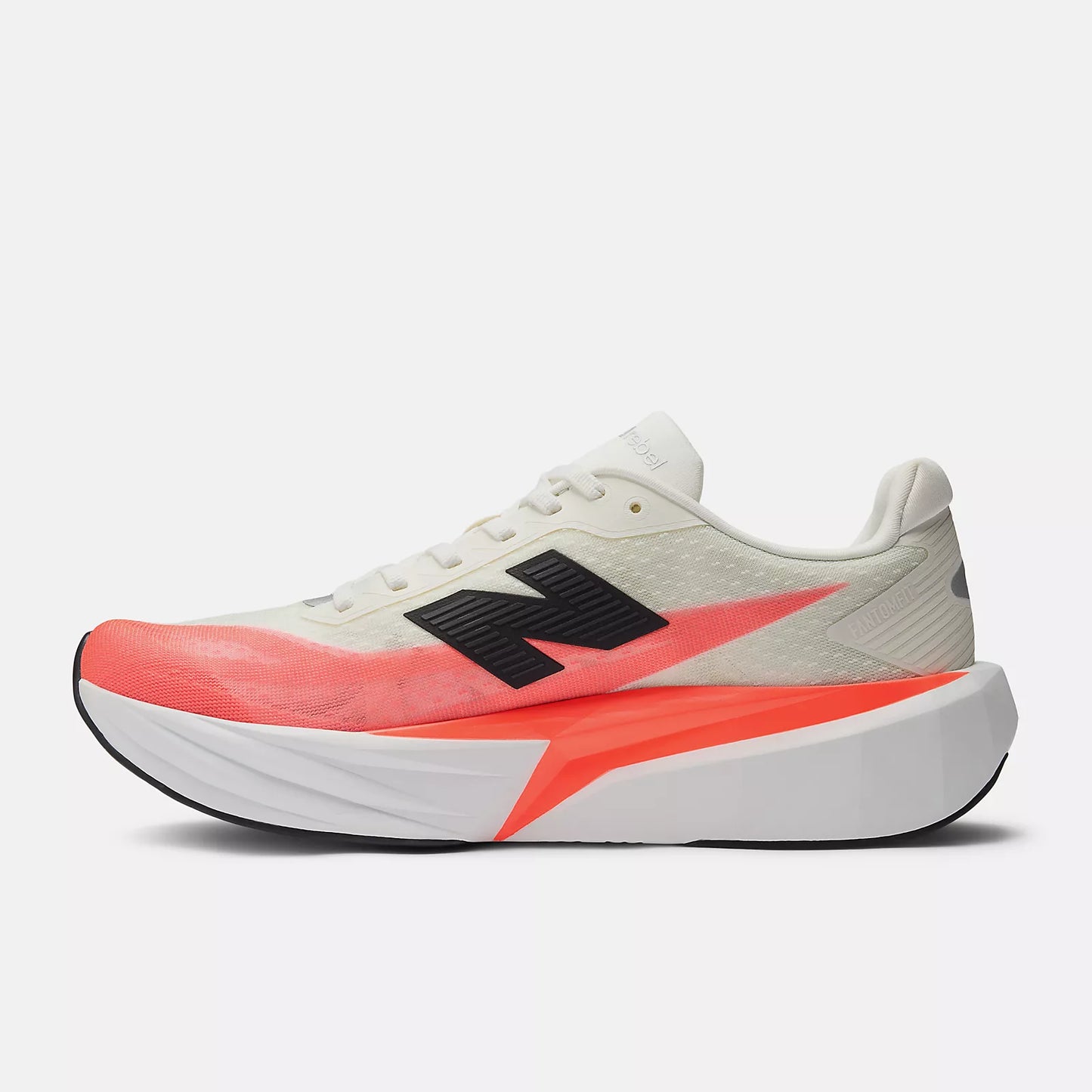 New Balance FuelCell Rebel v5 Wide | Urgent Red / White / Sea Salt | Mens