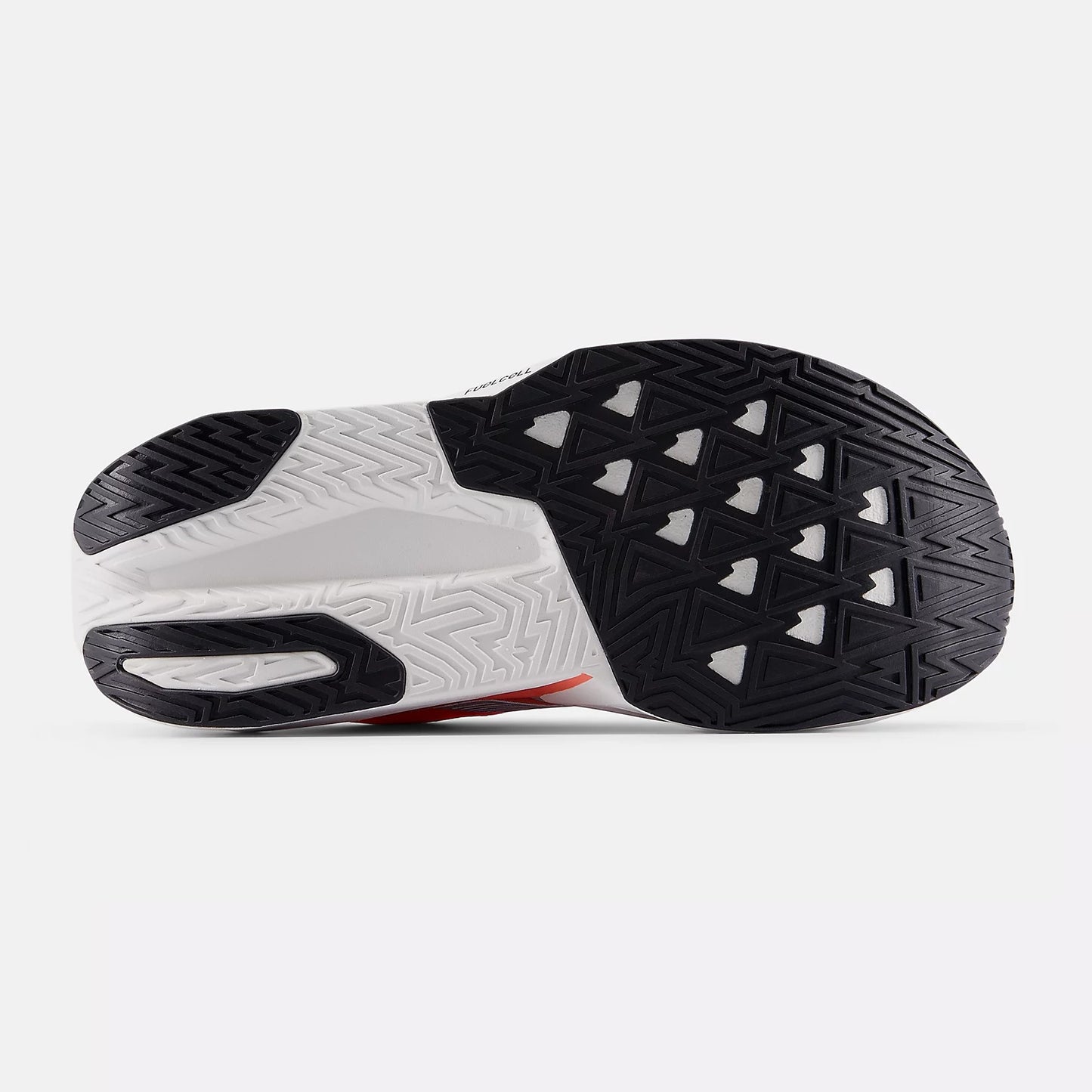 New Balance FuelCell Rebel v5 | Urgent Red / White / Silver Metallic | Womens