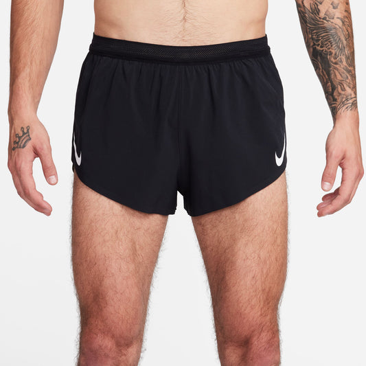Nike AeroSwift 2" Shorts | Black / Summit White | Mens