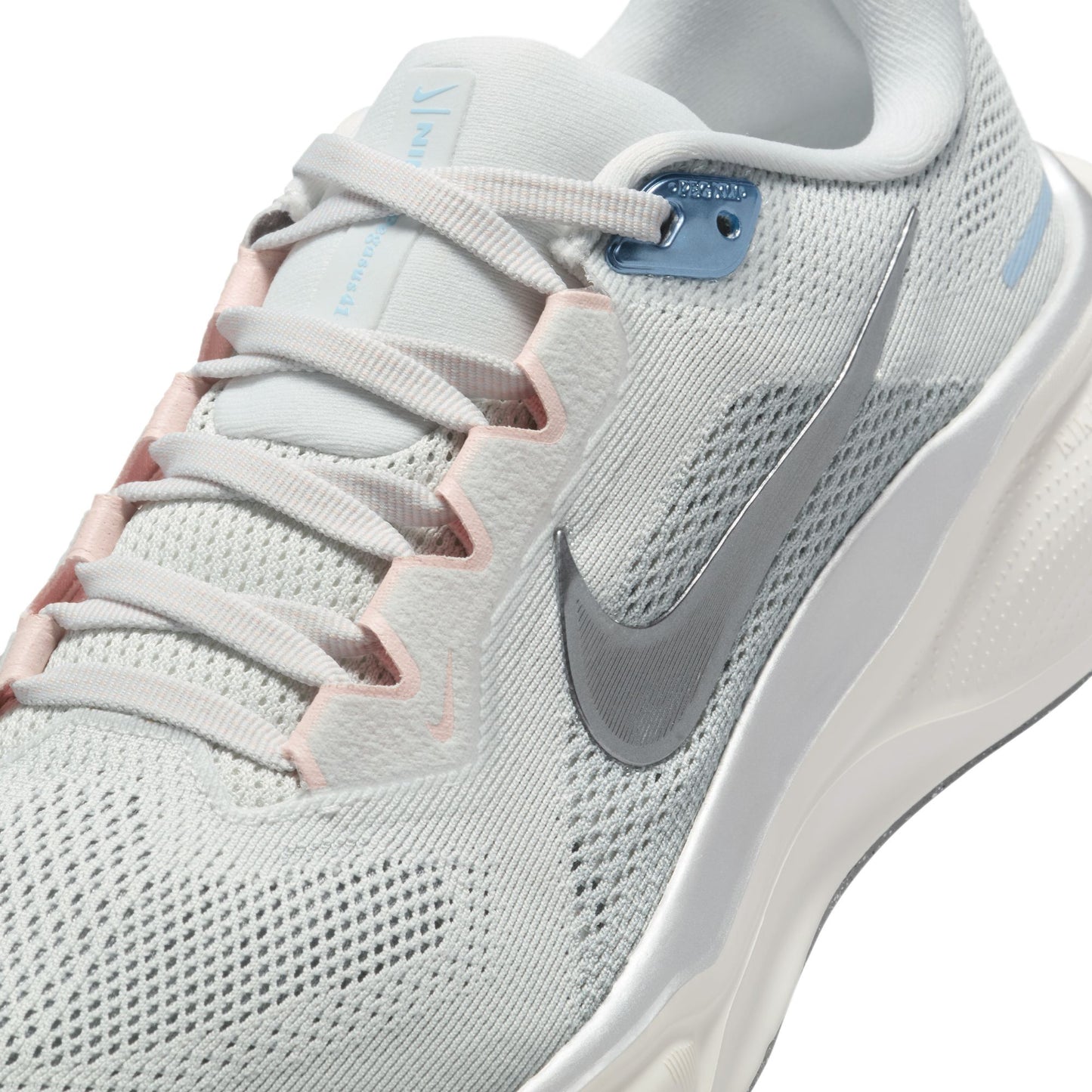 Nike Pegasus 41 | Photon Dust / Metallic Pewter / Sail / Echo Pink | Womens